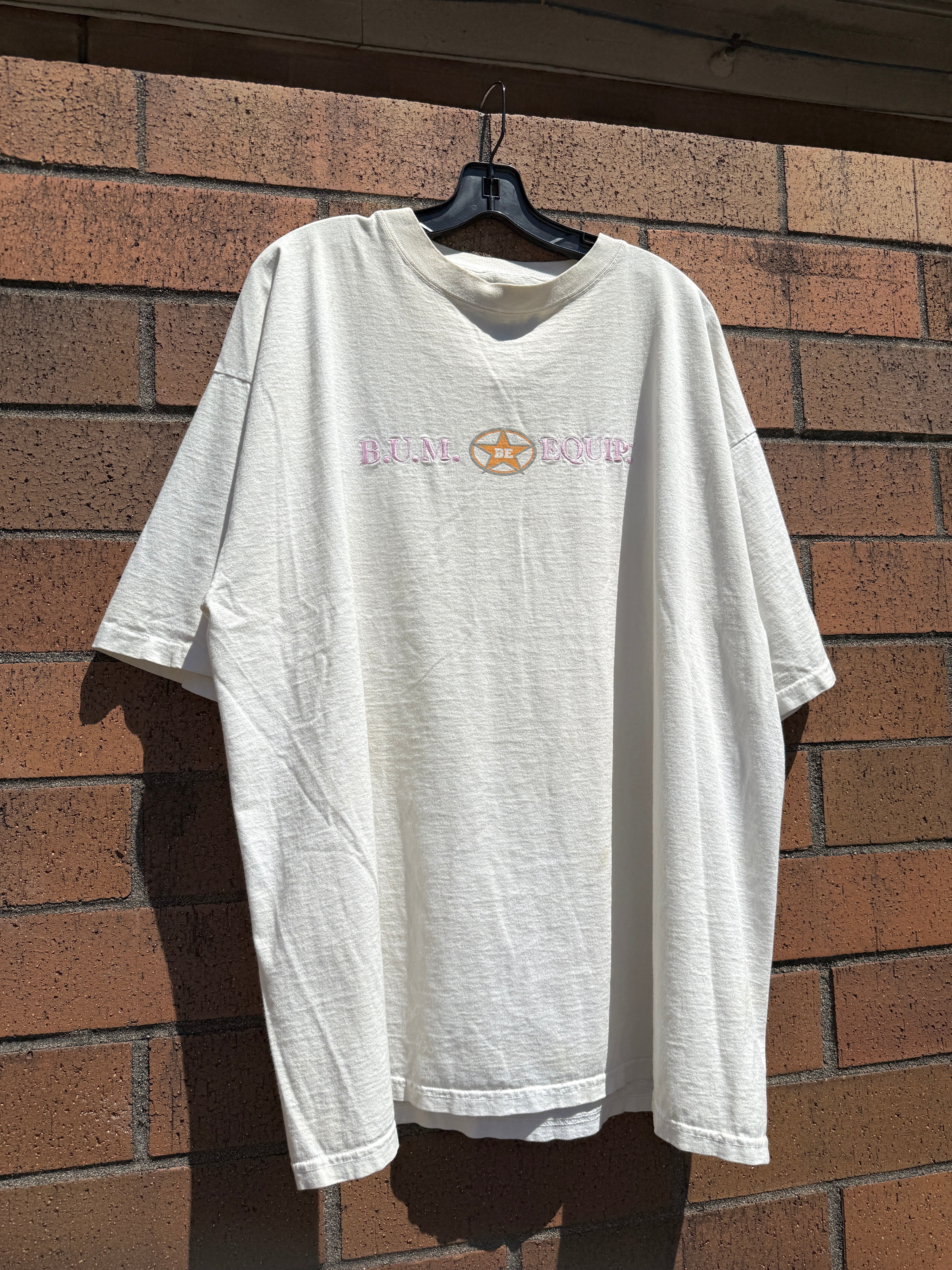 90s BUM Equipment Star Logo Tee Size XL