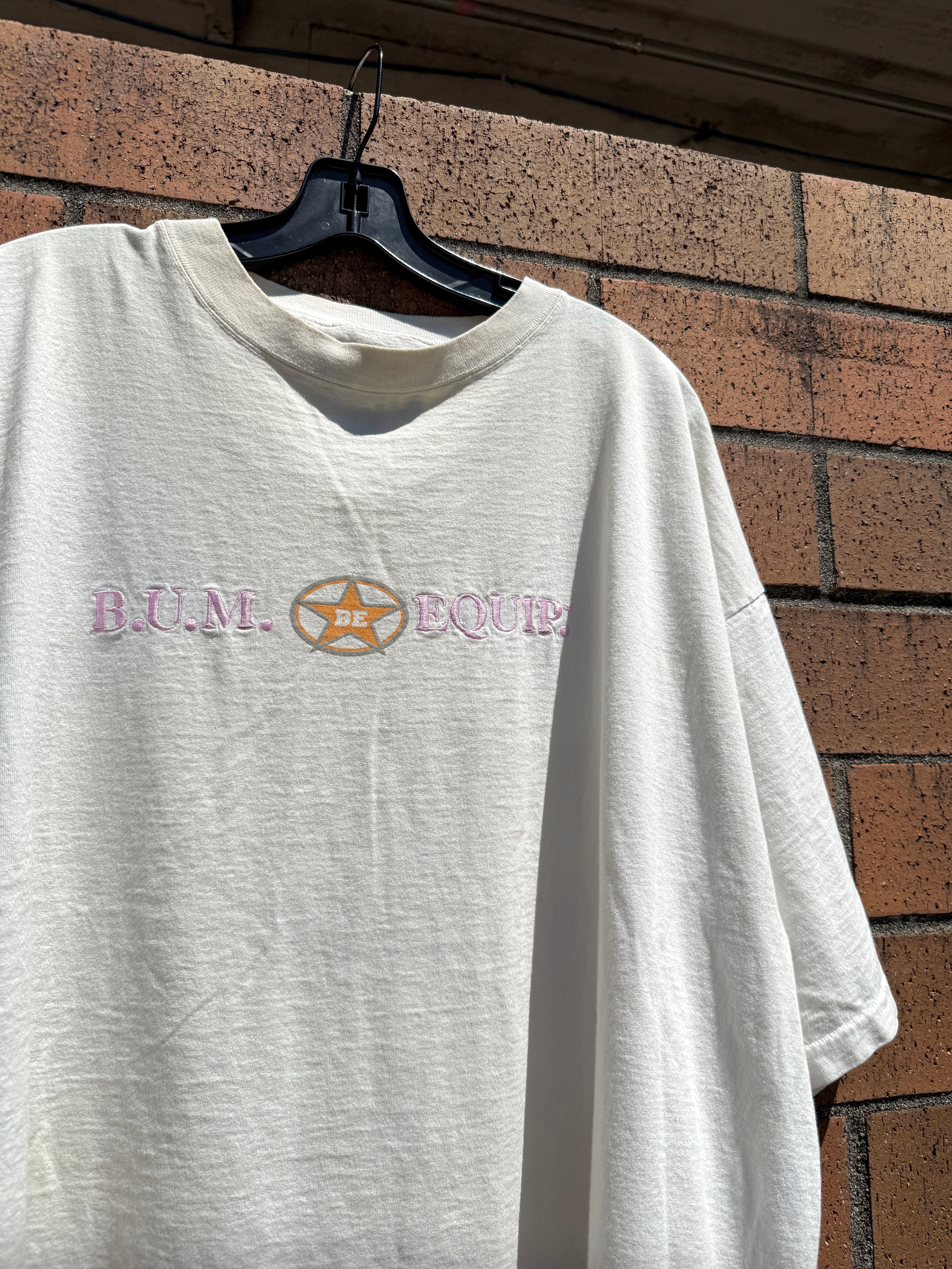 90s BUM Equipment Star Logo Tee Size XL