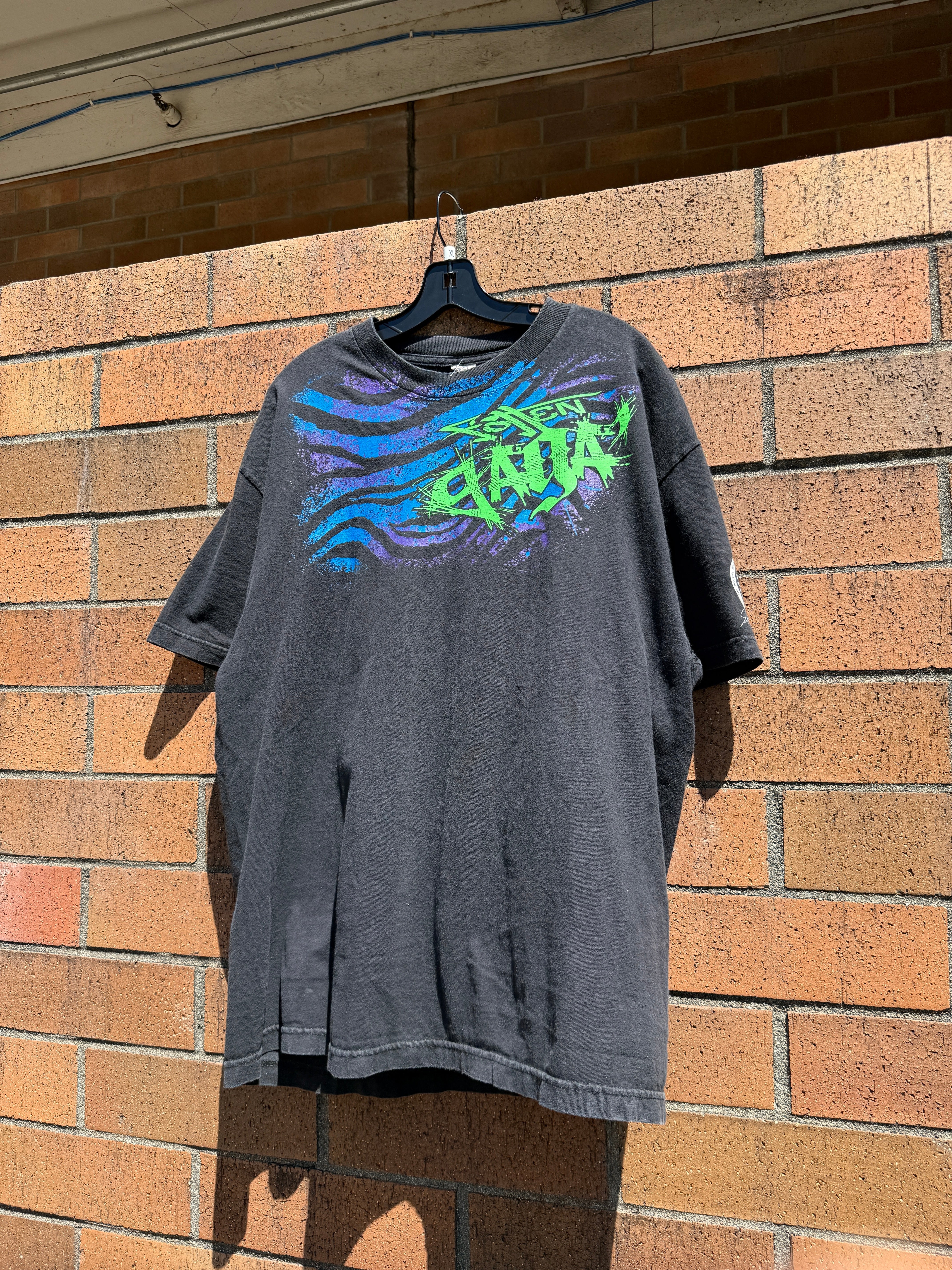 Y2K Representa Co Fotten Gaga Tag Tee Size XL