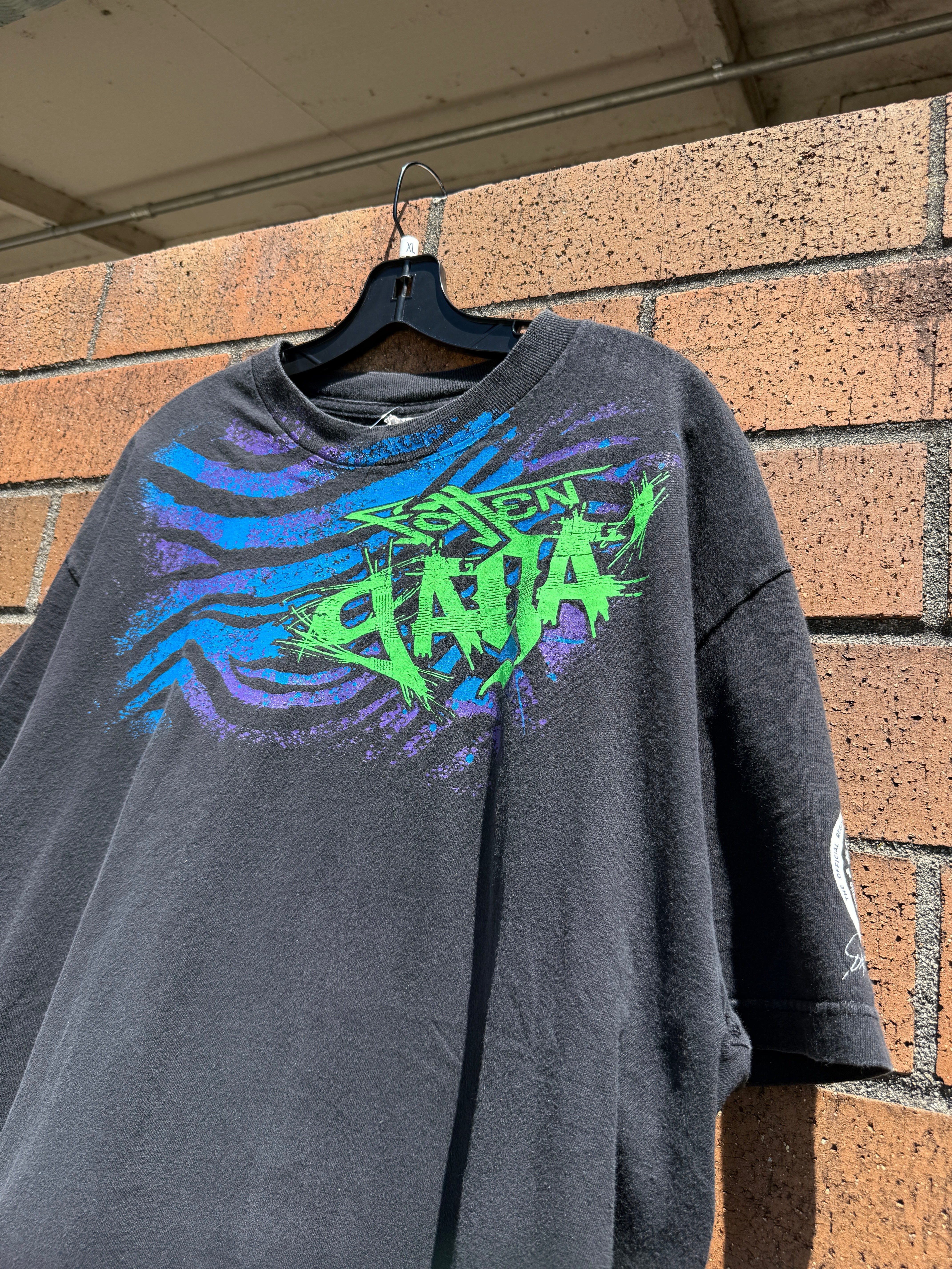 Y2K Representa Co Fotten Gaga Tag Tee Size XL