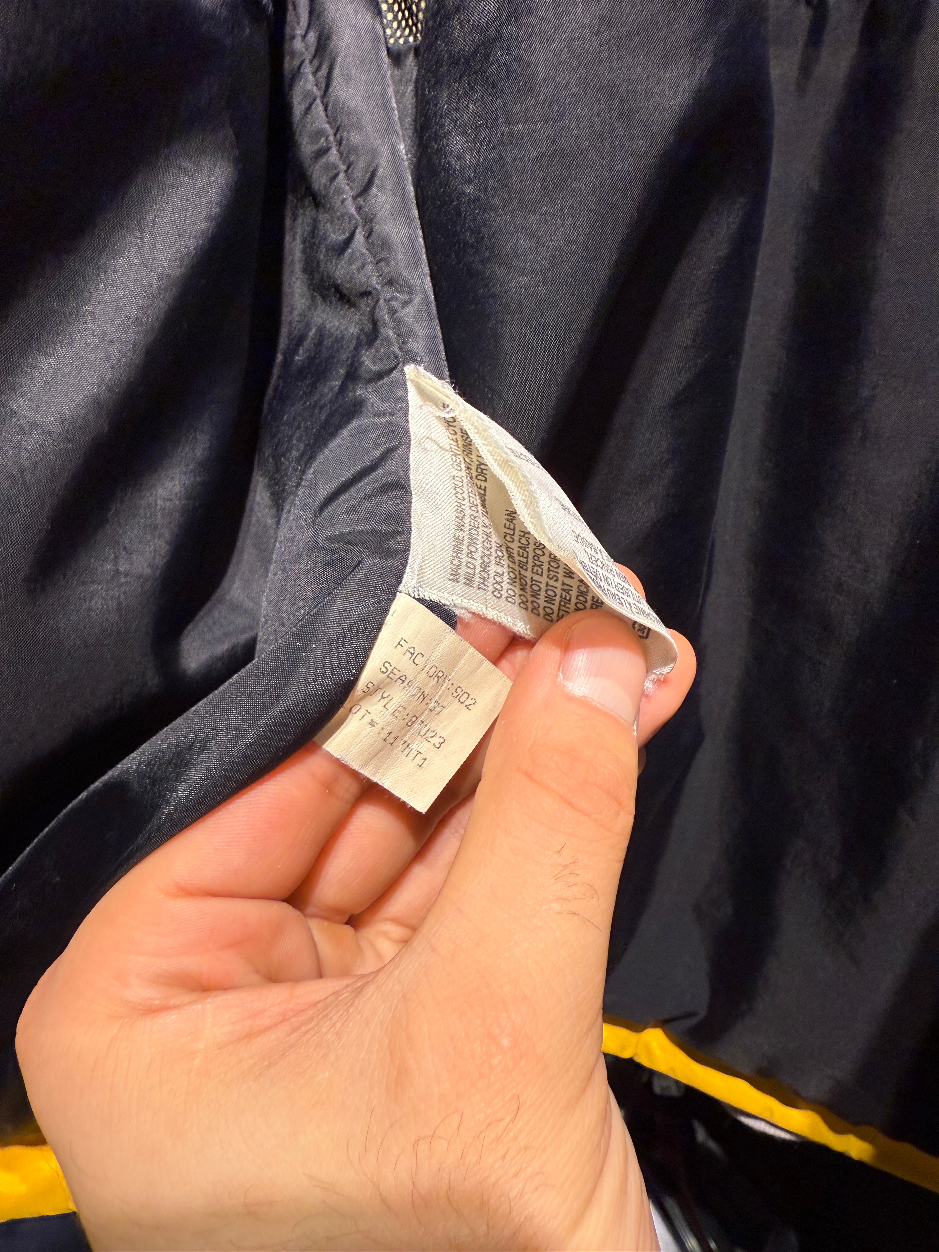 90s The North Face Mountain Jacket Black / Yellow Sz Small