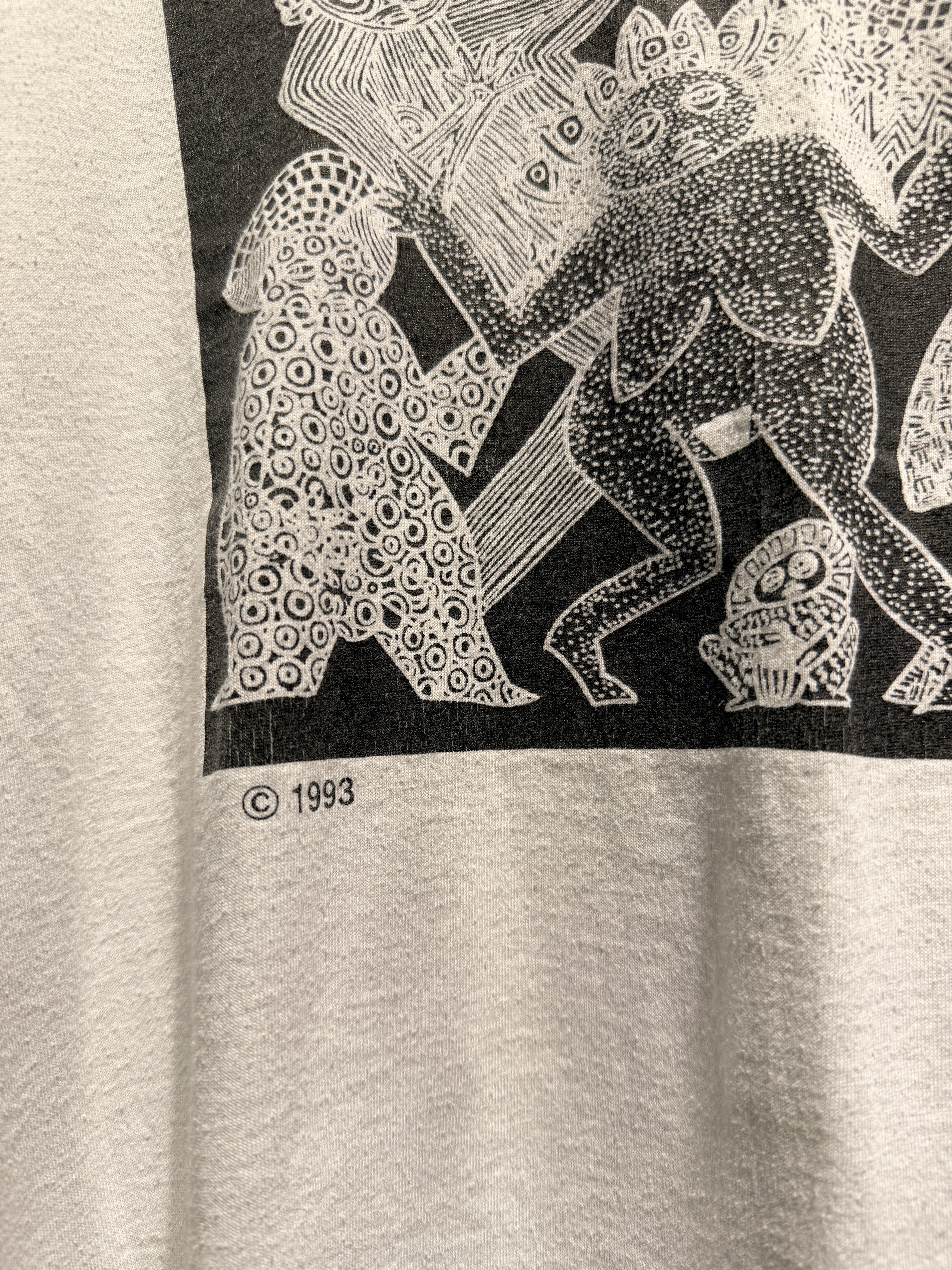 1993 L. Hardison Art Tee Sz L