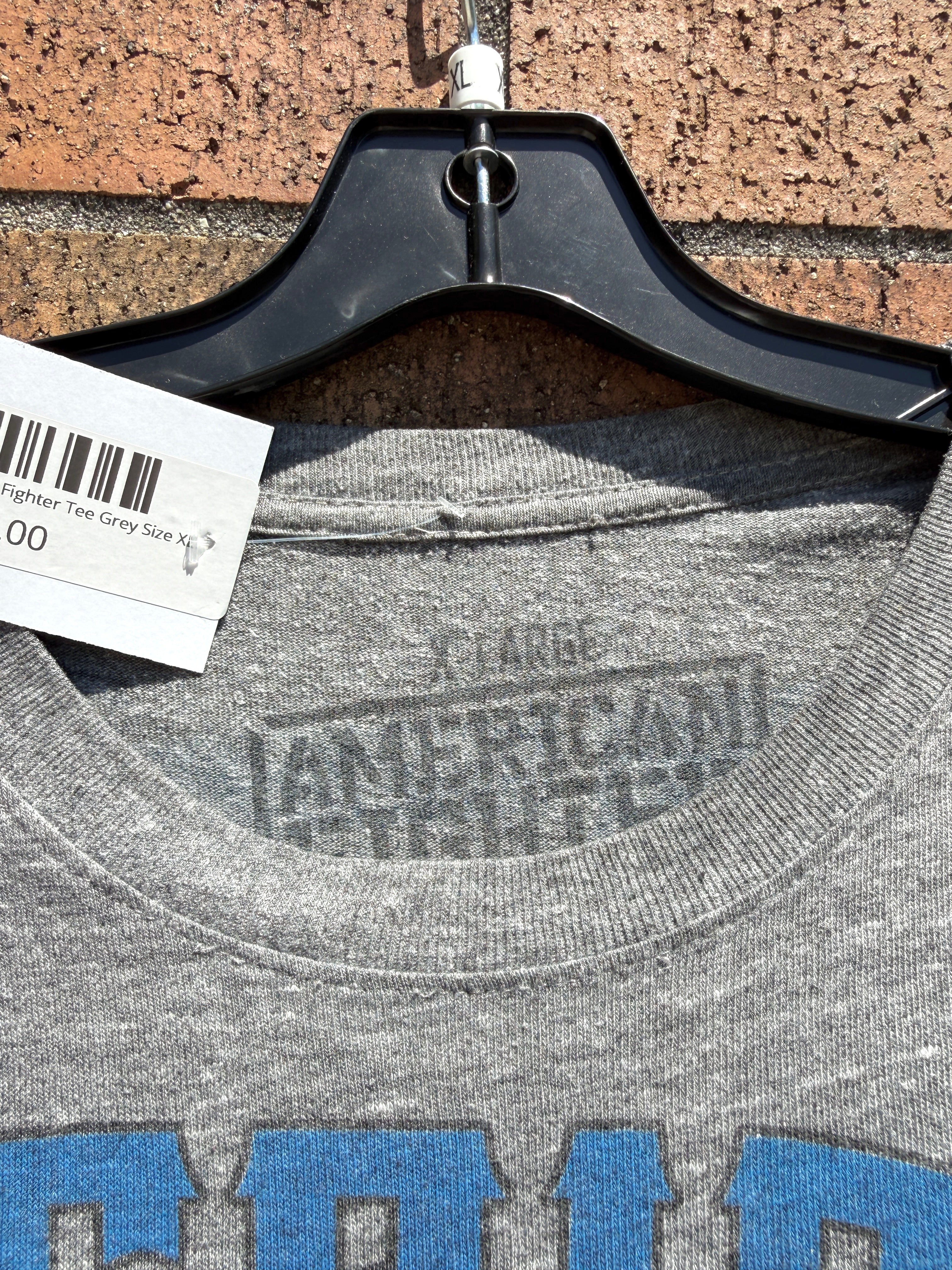 Y2K Affliction American Fighter Tee Grey Size XL