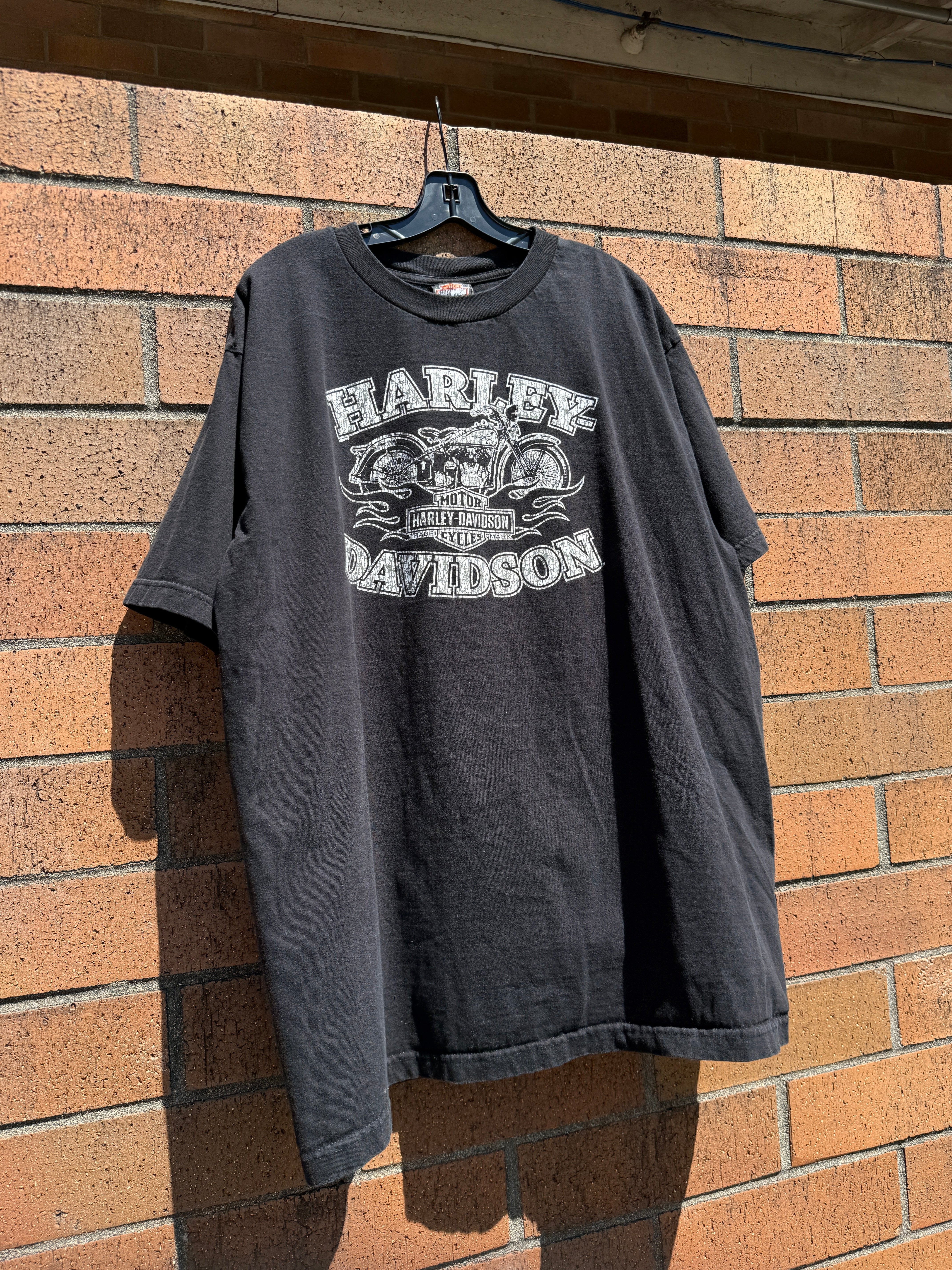 2007 Harley Davidson Olympia Classic Black Tee Size XXL