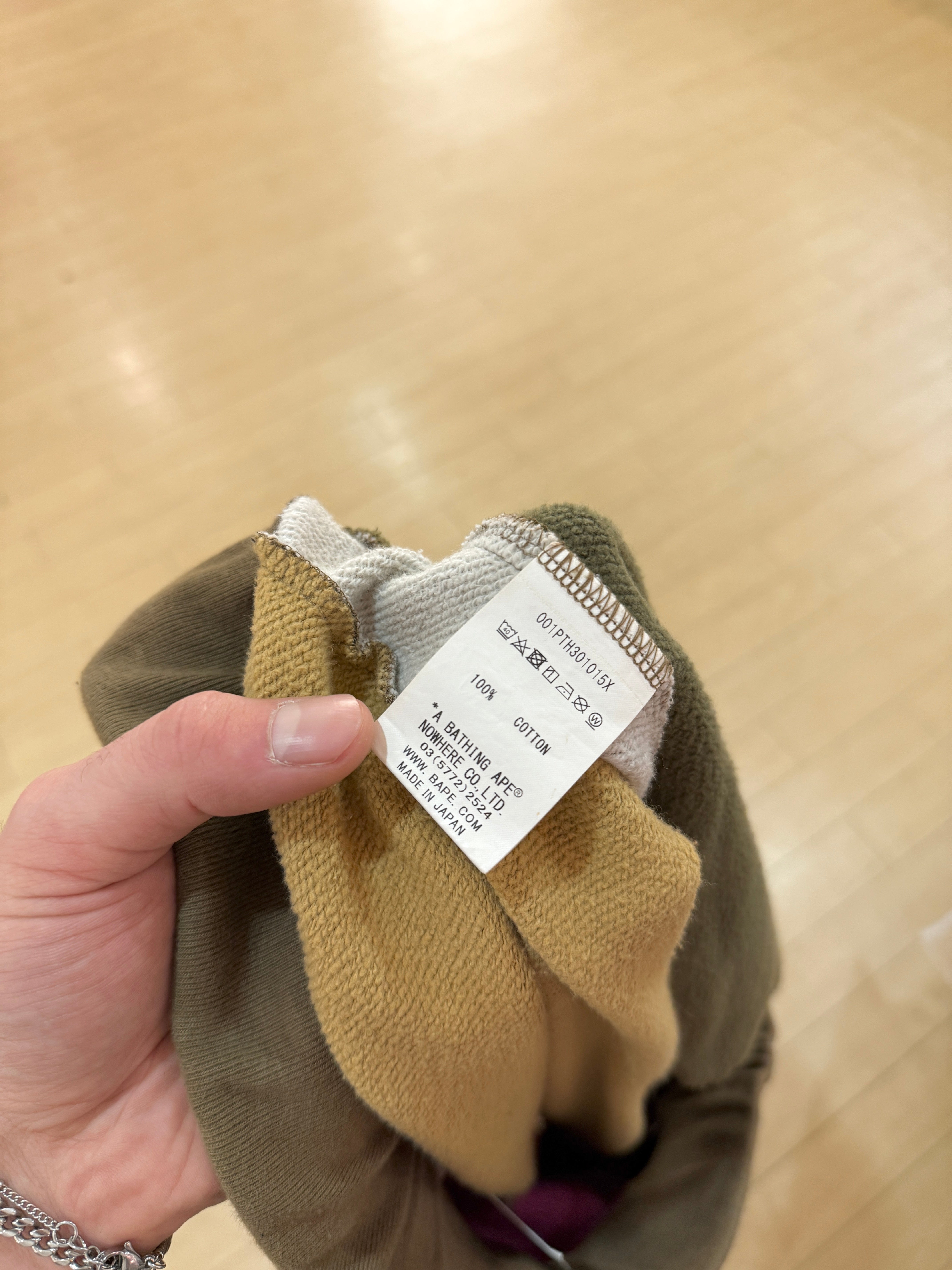 Bape Mix Camo Shark Sweatpants Sz XXL (USED)