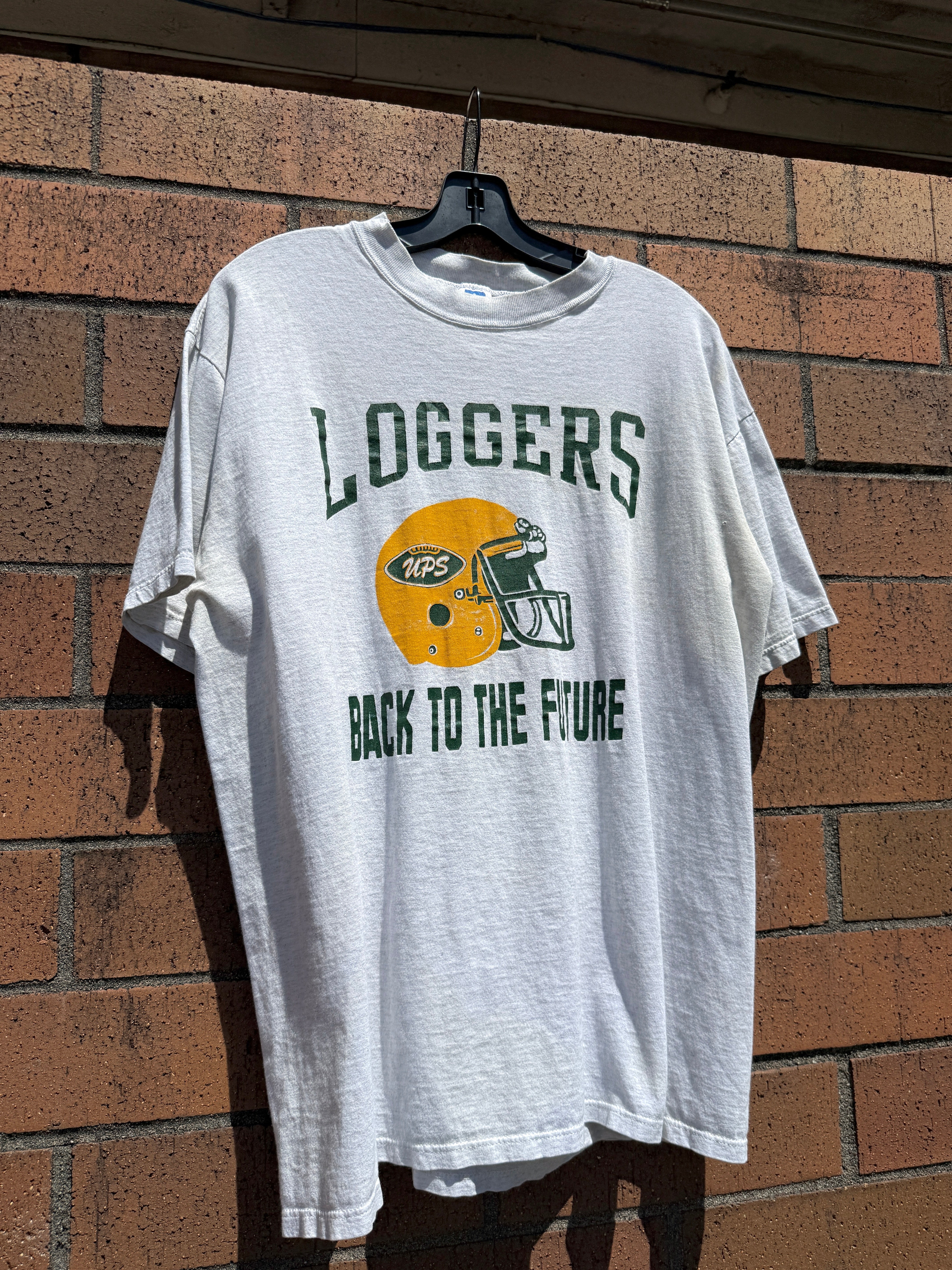 90s University of Puget Sound Loggers Tee Size XL