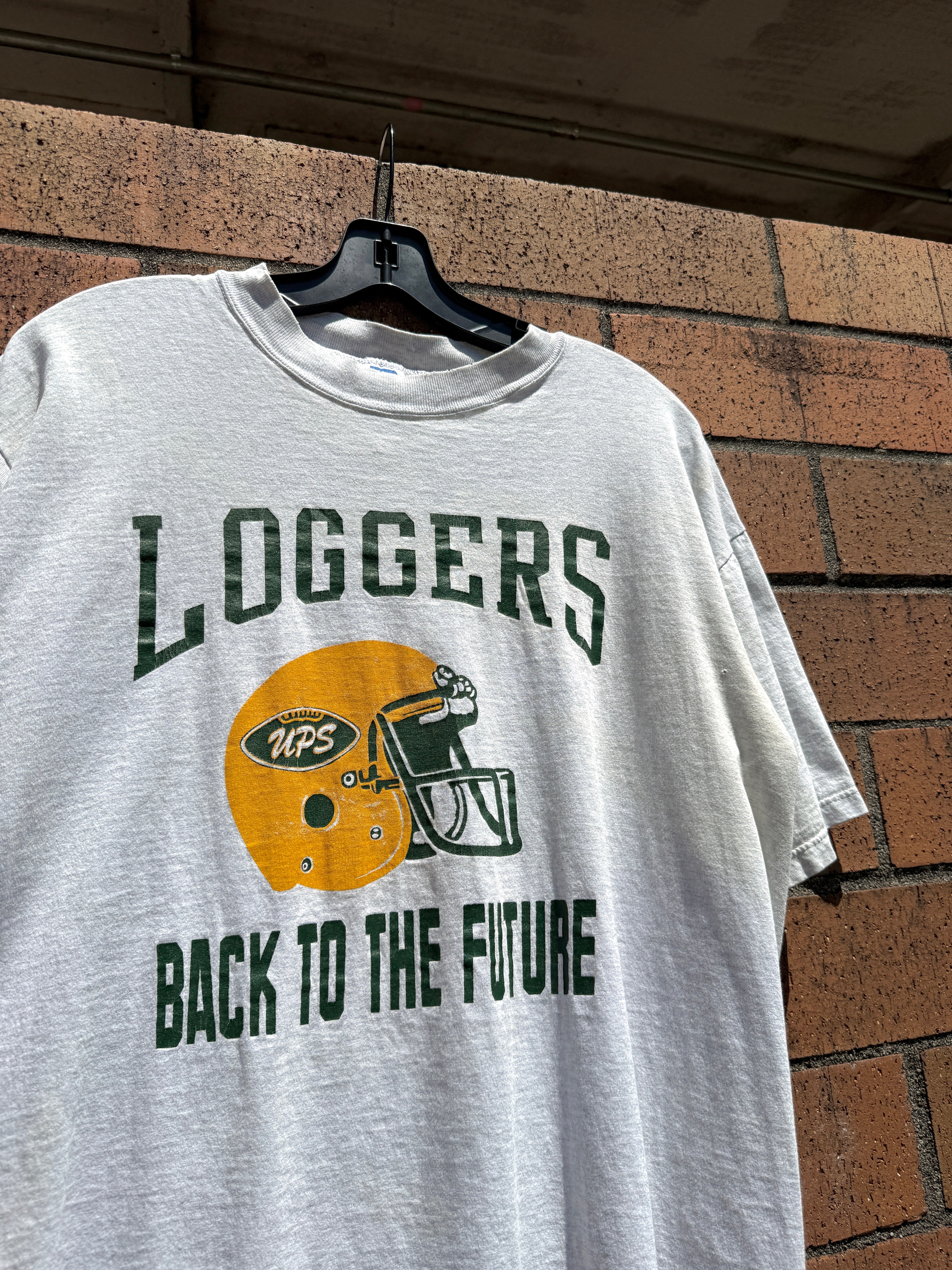 90s University of Puget Sound Loggers Tee Size XL
