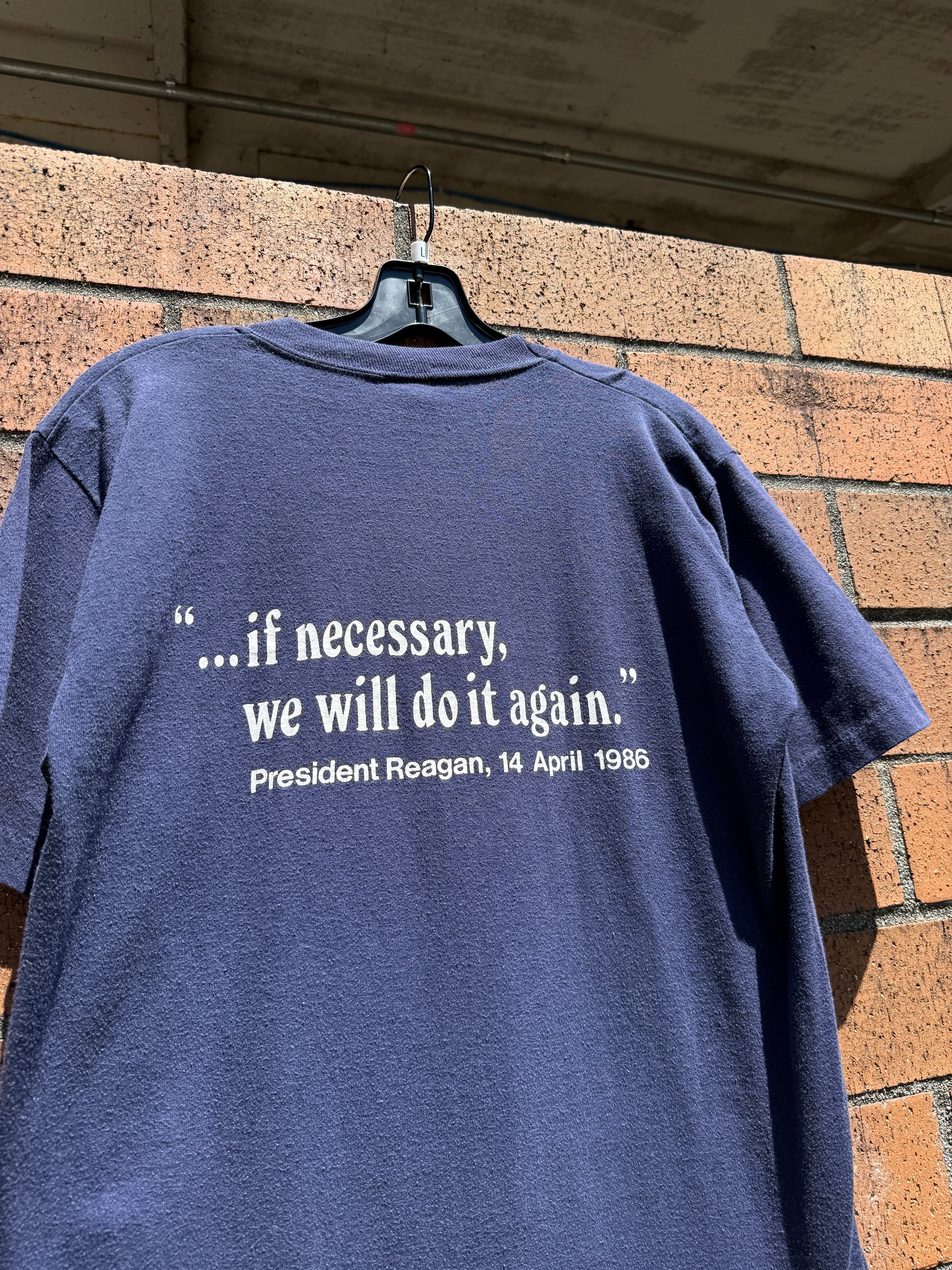 1986 USAF FB-111 Terrorize This Tee Size L