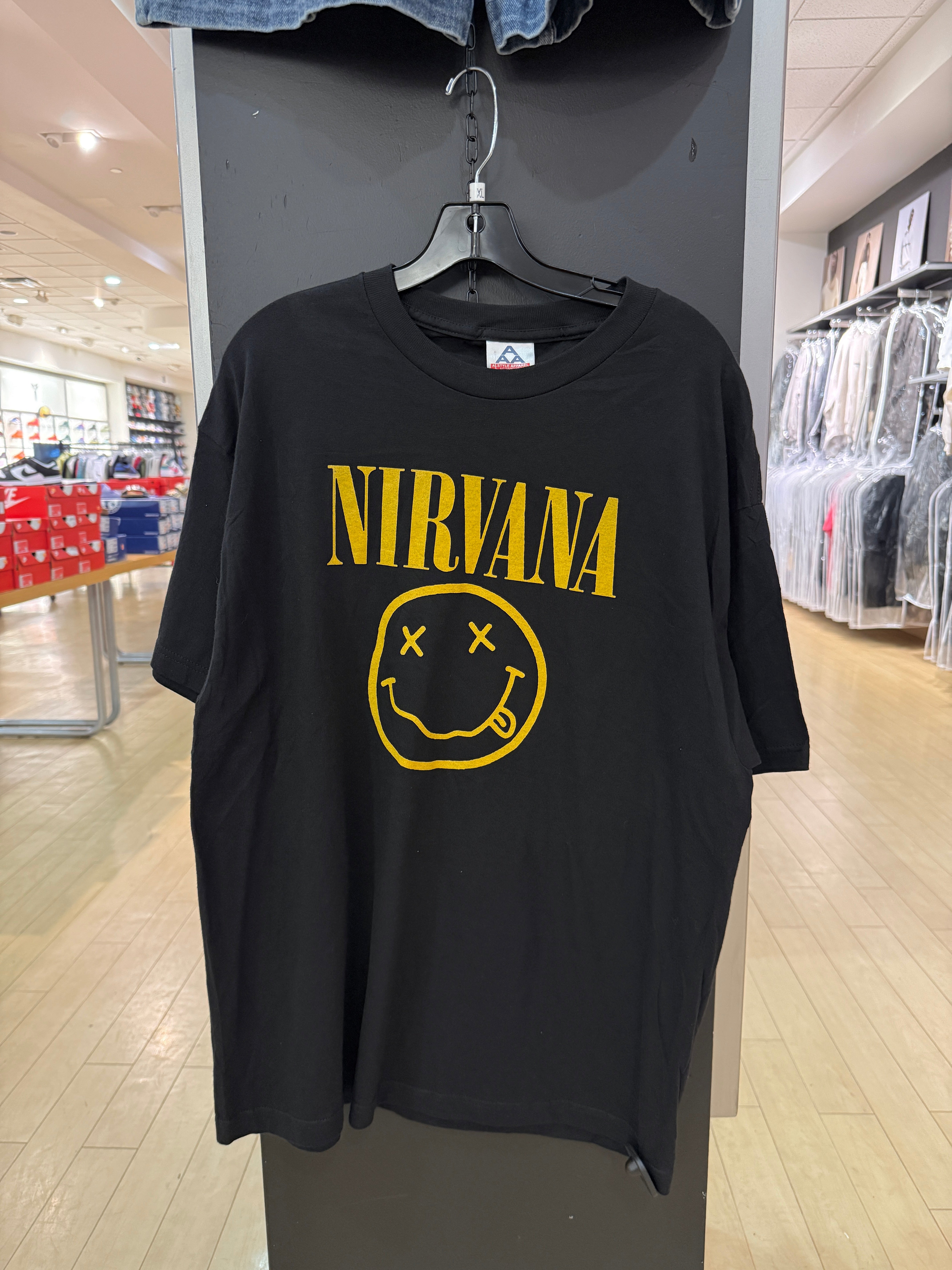 Y2K Nirvana Nevermind Alstyle Tee Sz XL