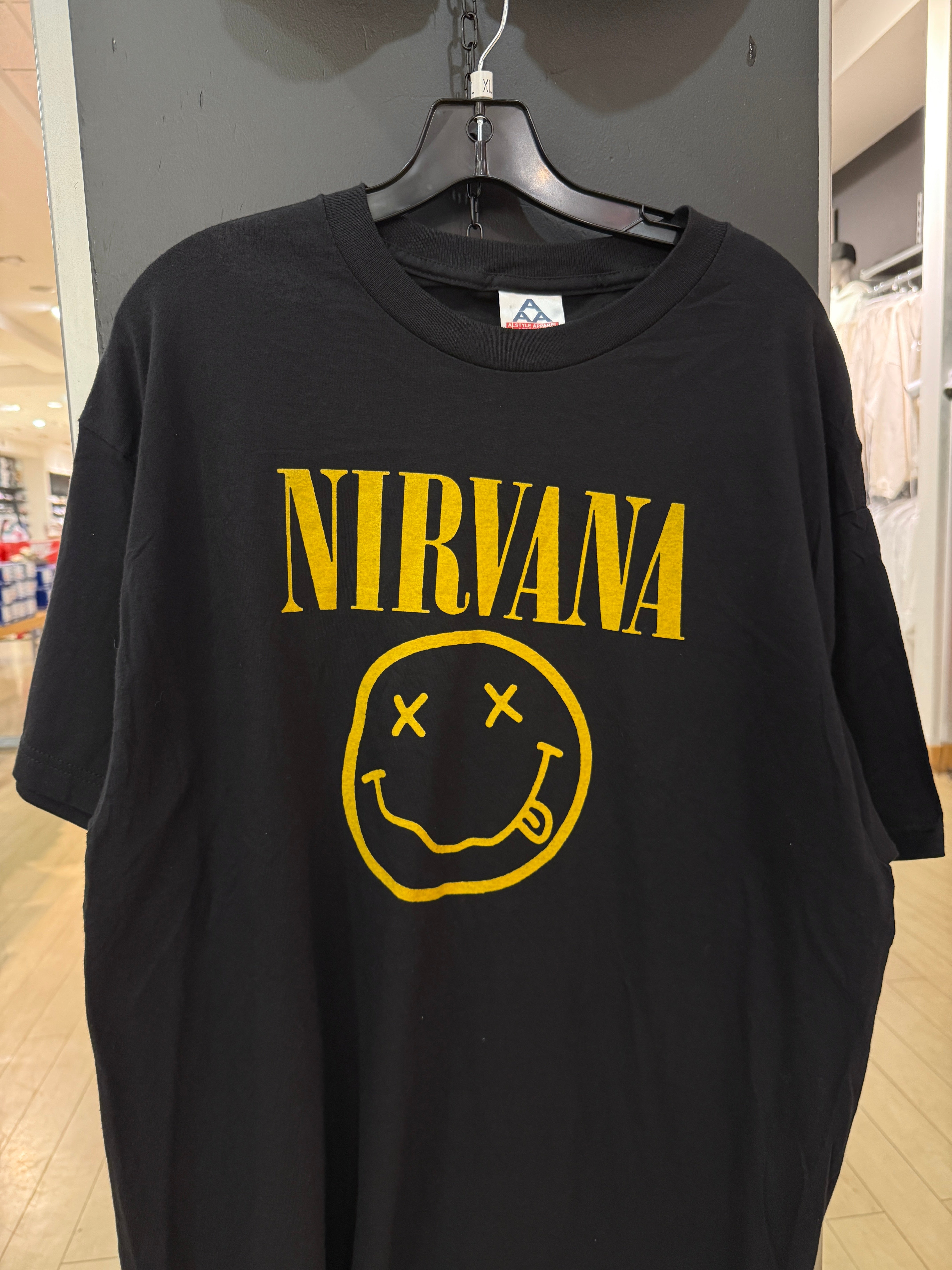 Y2K Nirvana Nevermind Alstyle Tee Sz XL