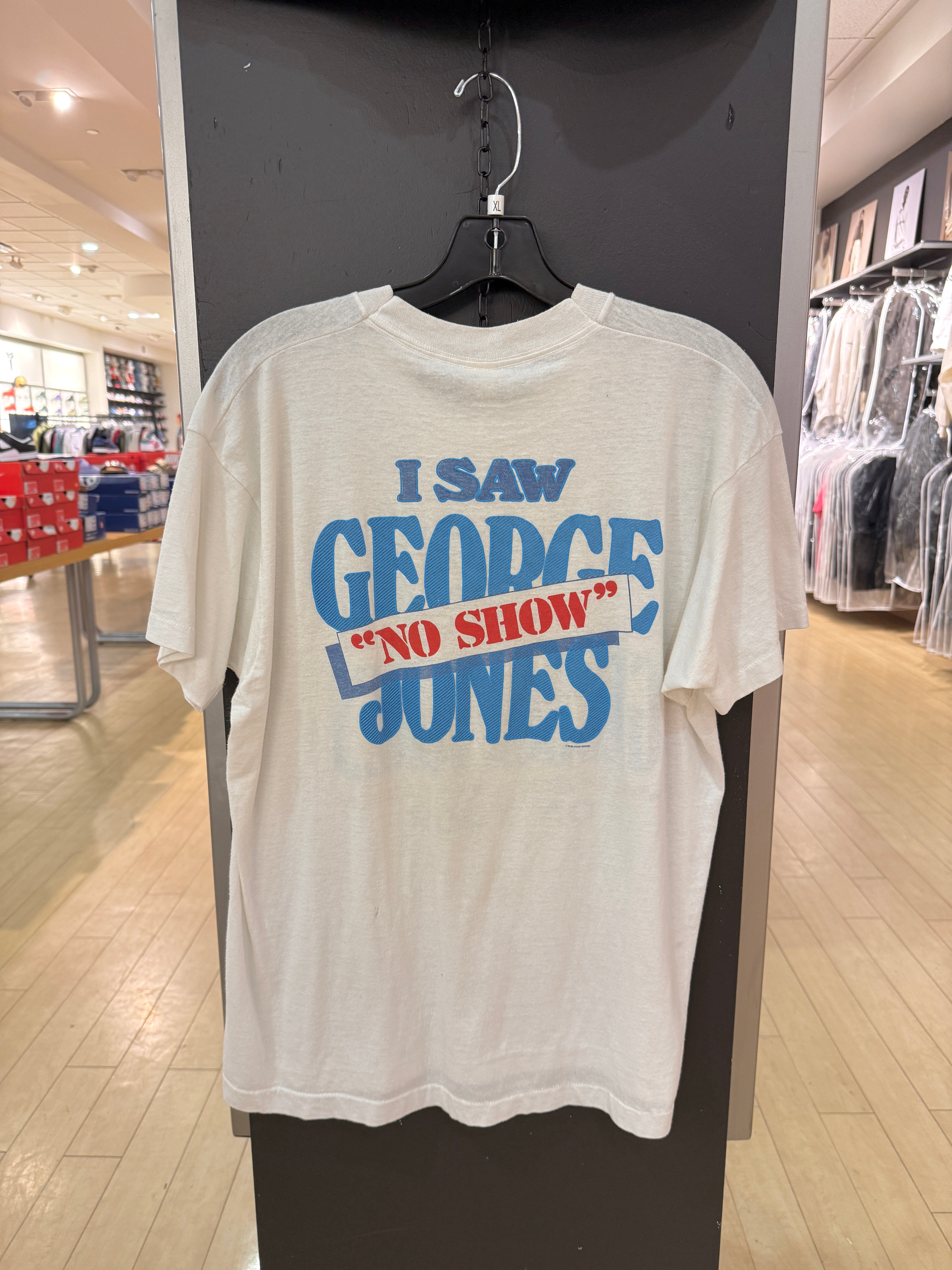 1988 George Jones On Tour Tee Sz XL