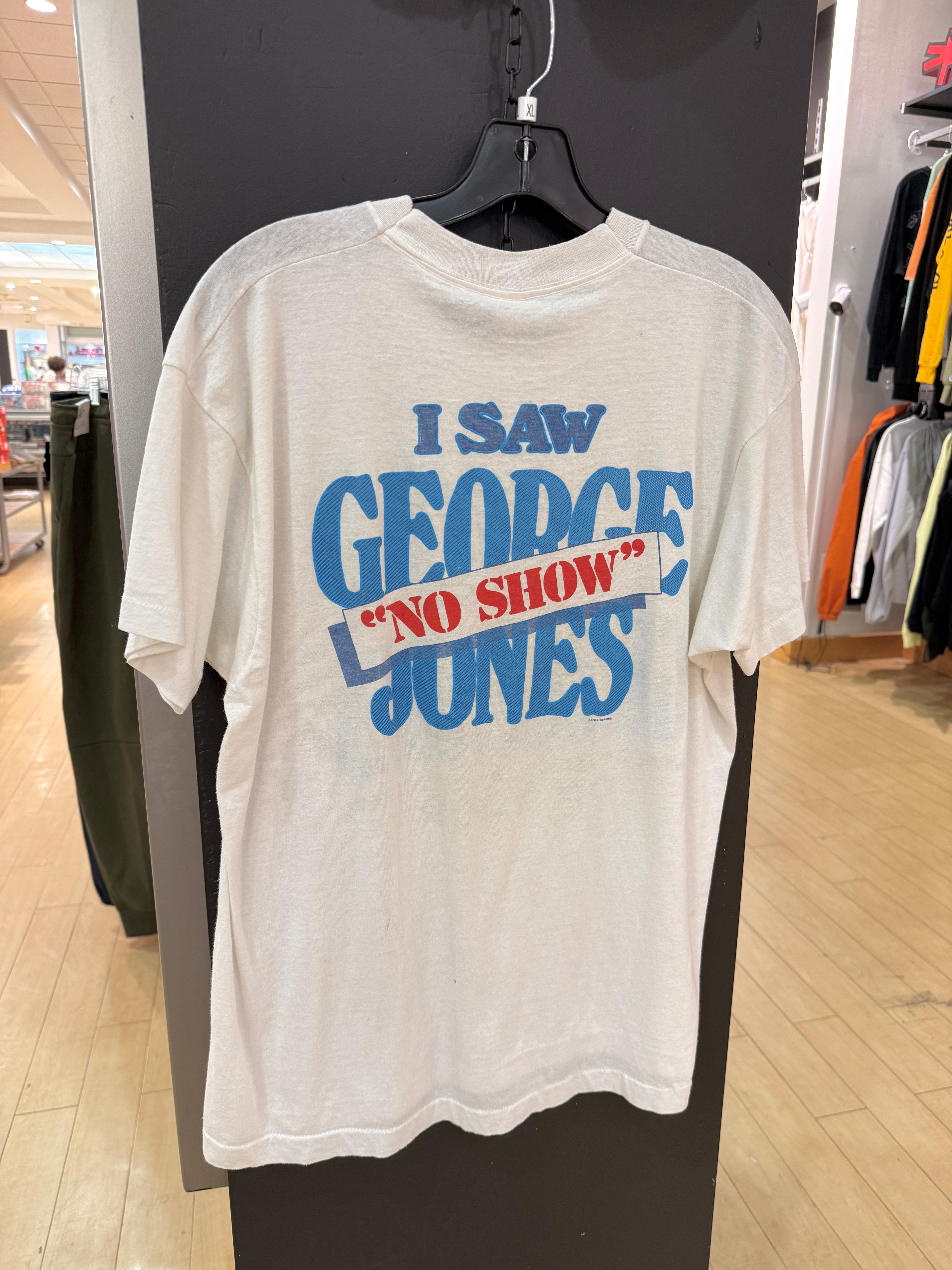 1988 George Jones On Tour Tee Sz XL