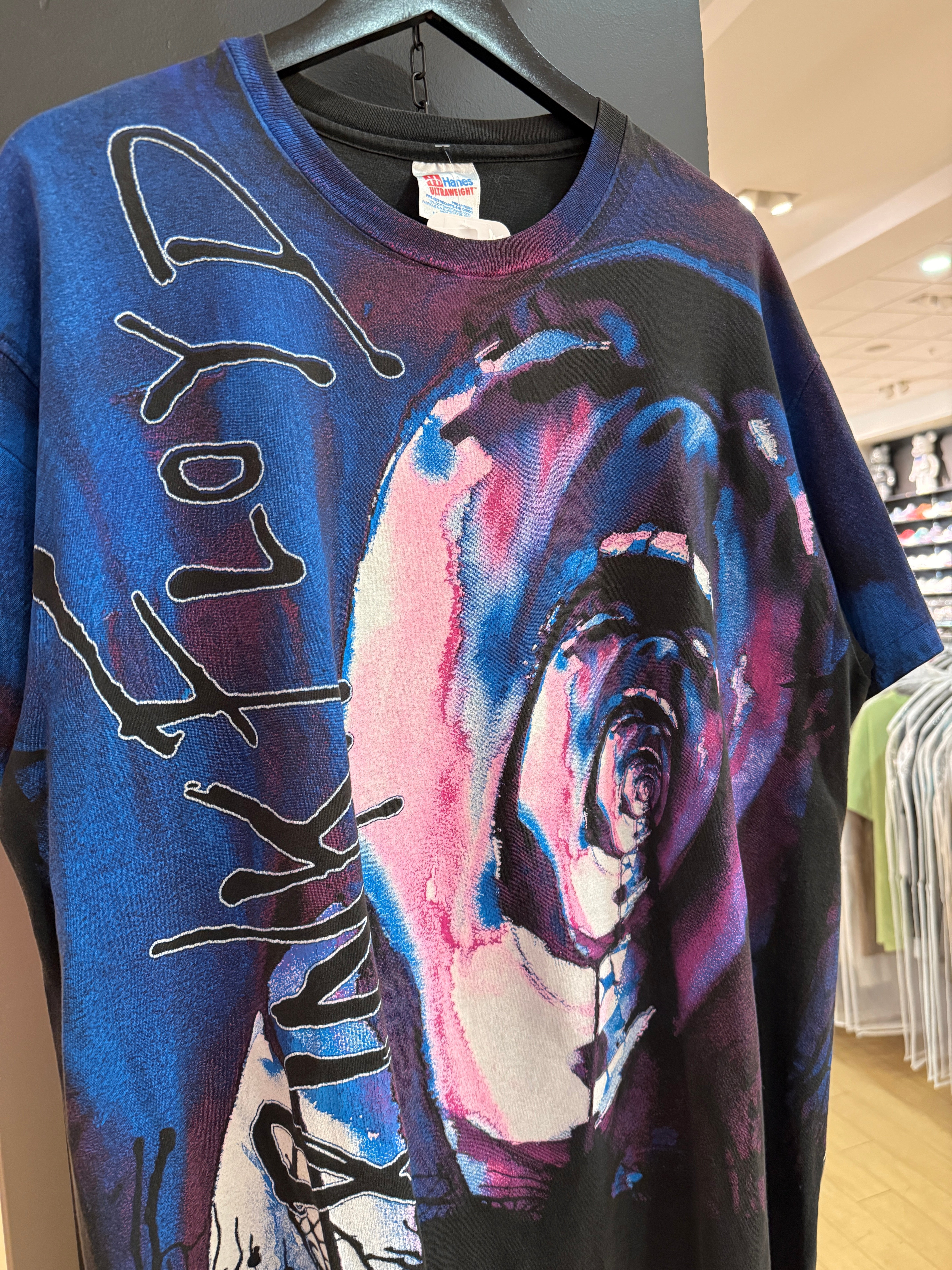 90s Pink Floyd The Wall All Over Print Tee Size XL