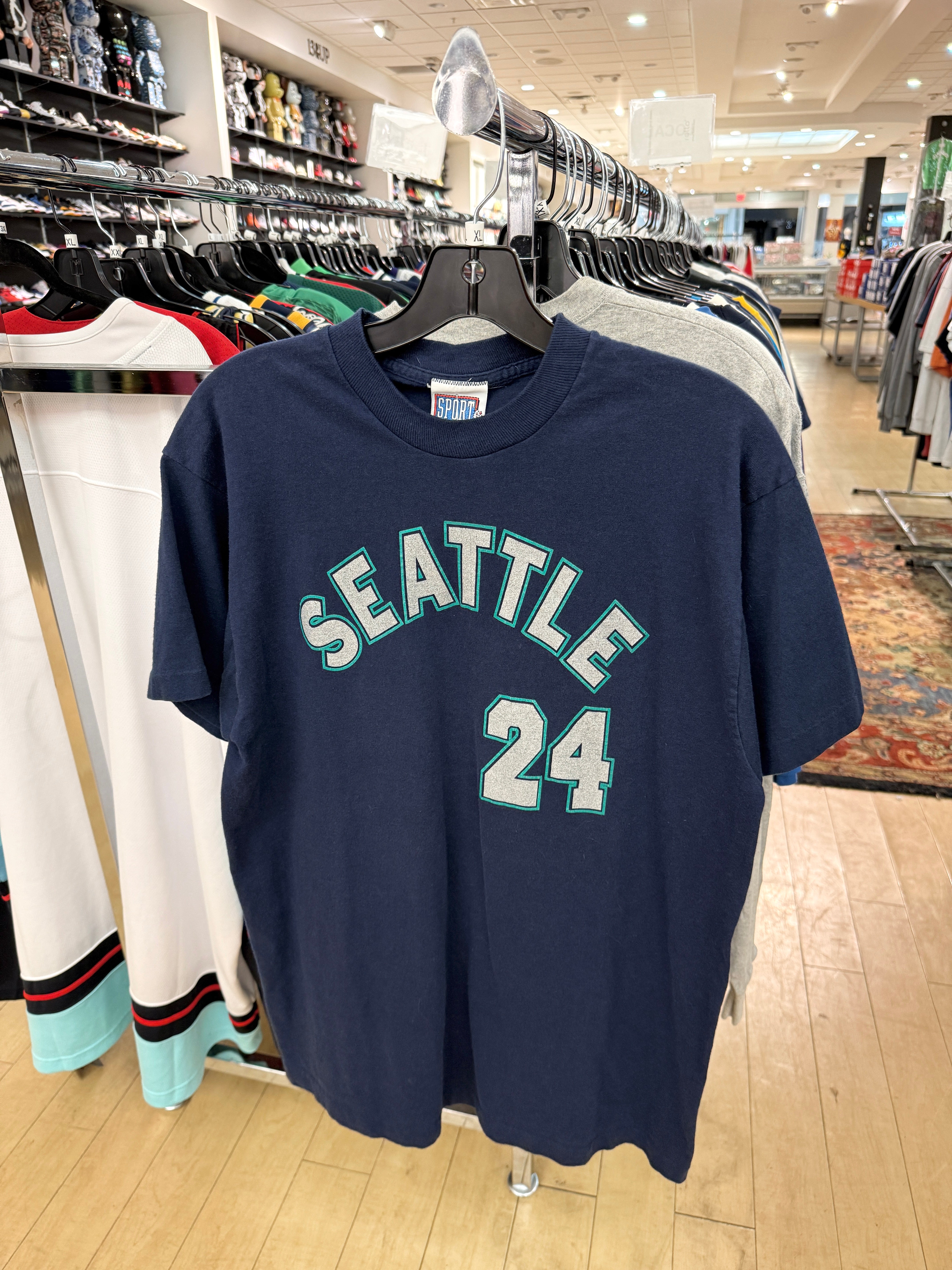 90s Ken Griffey Jr Seattle Mariners Jersey Shirt Sz XL
