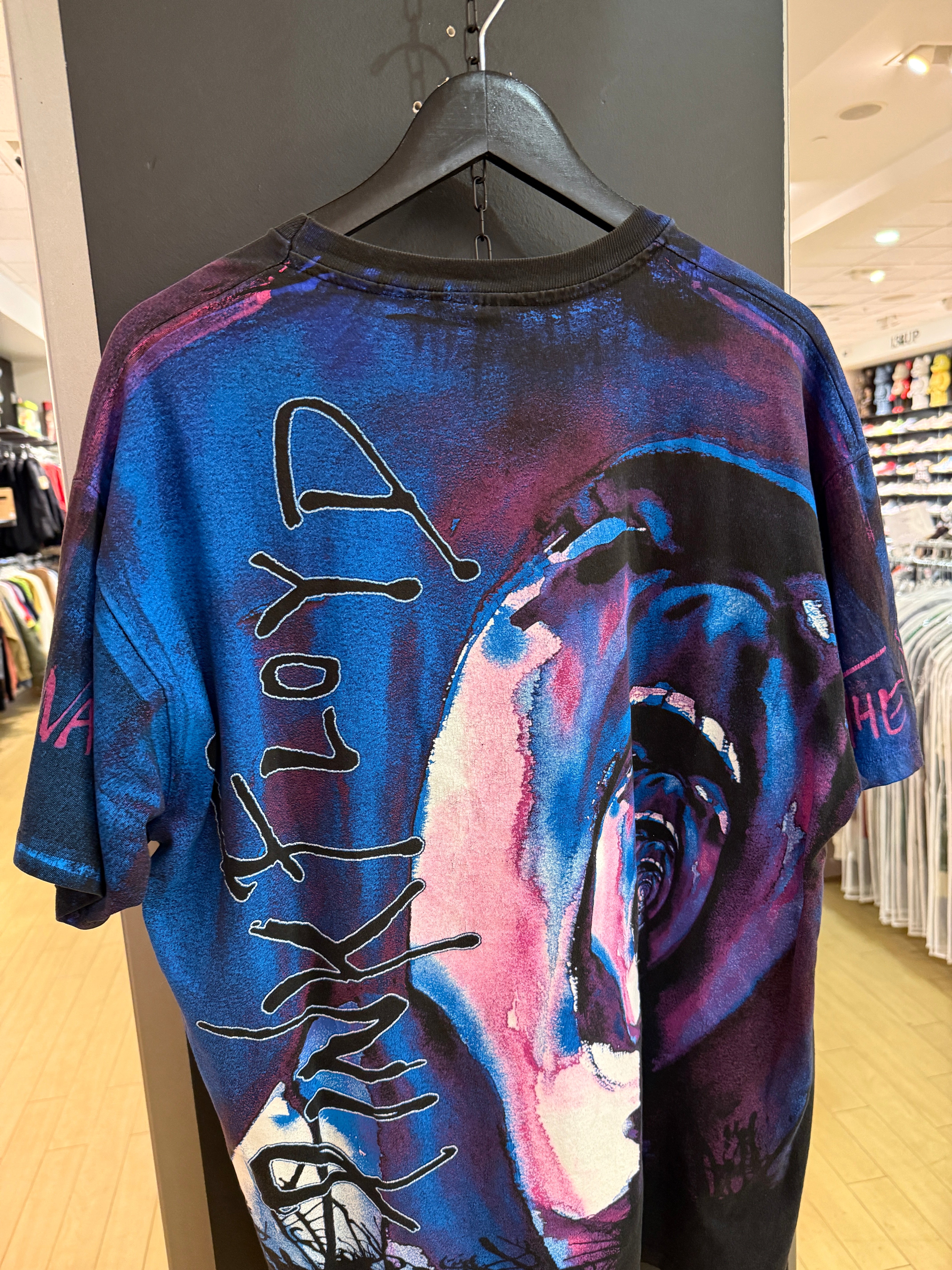 90s Pink Floyd The Wall All Over Print Tee Size XL