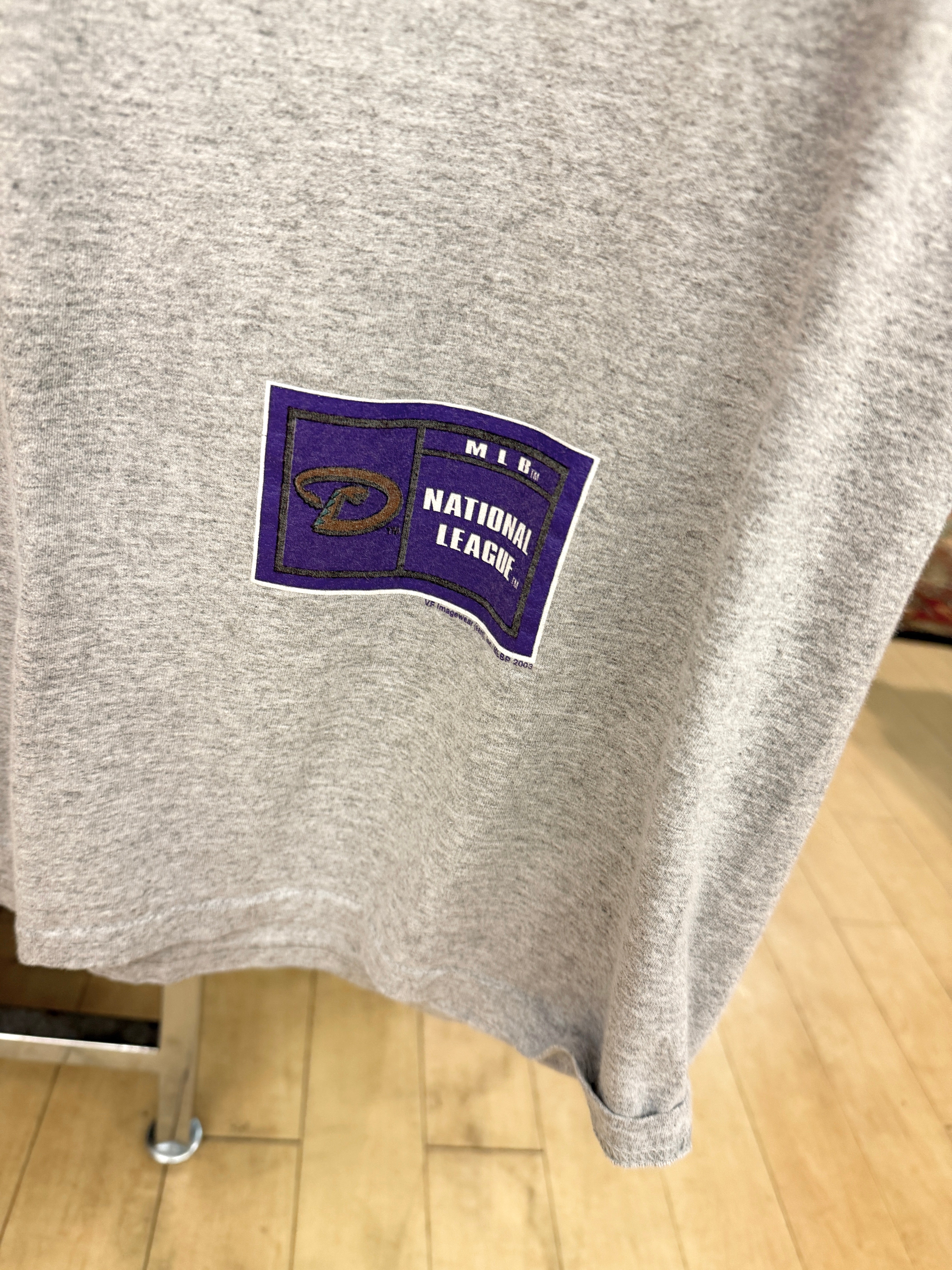 2003 Arizona Dimaondbacks CSA Script Tee Sz XL