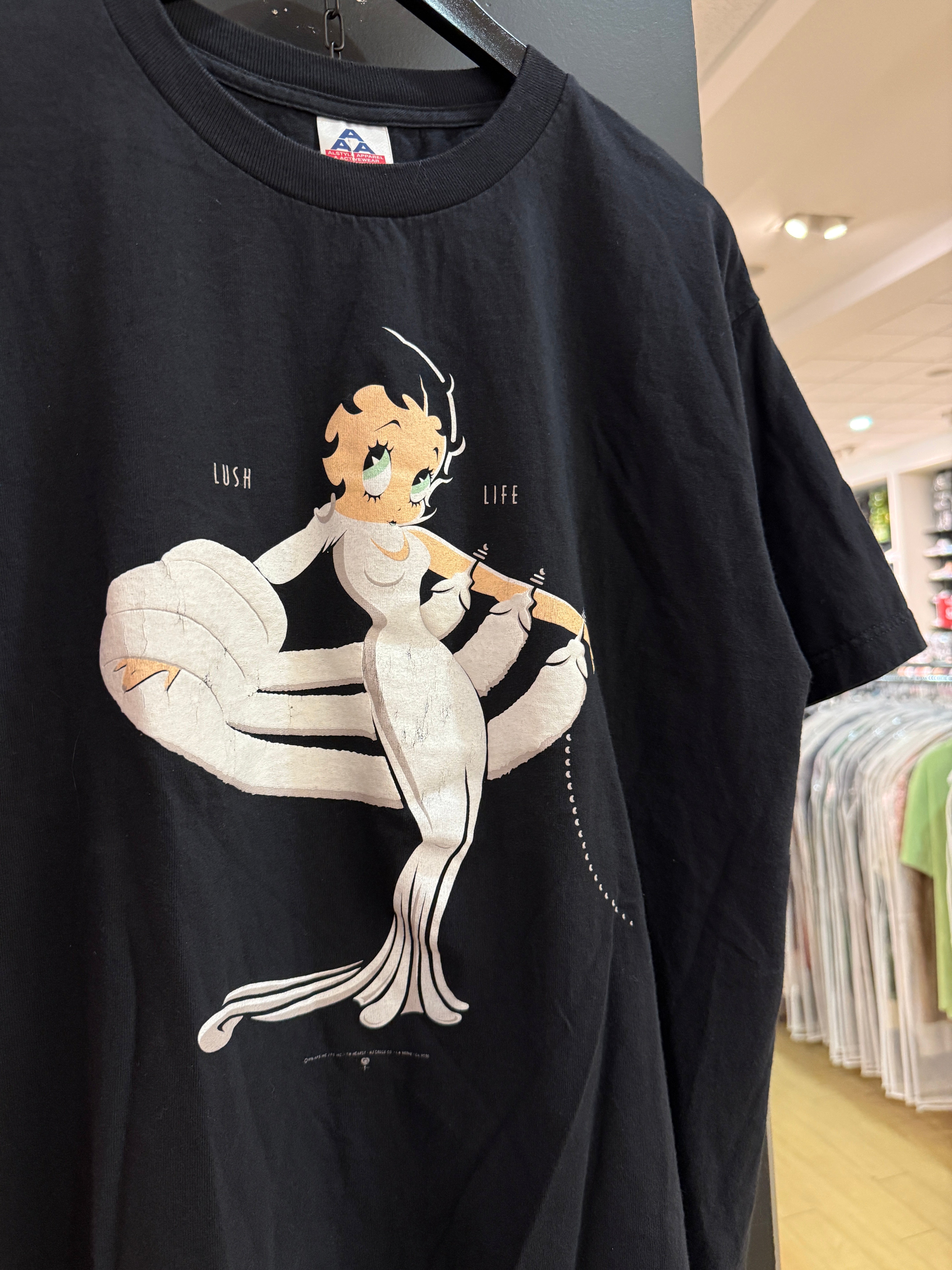 1996 Betty Boop Lush Life Tee Size L