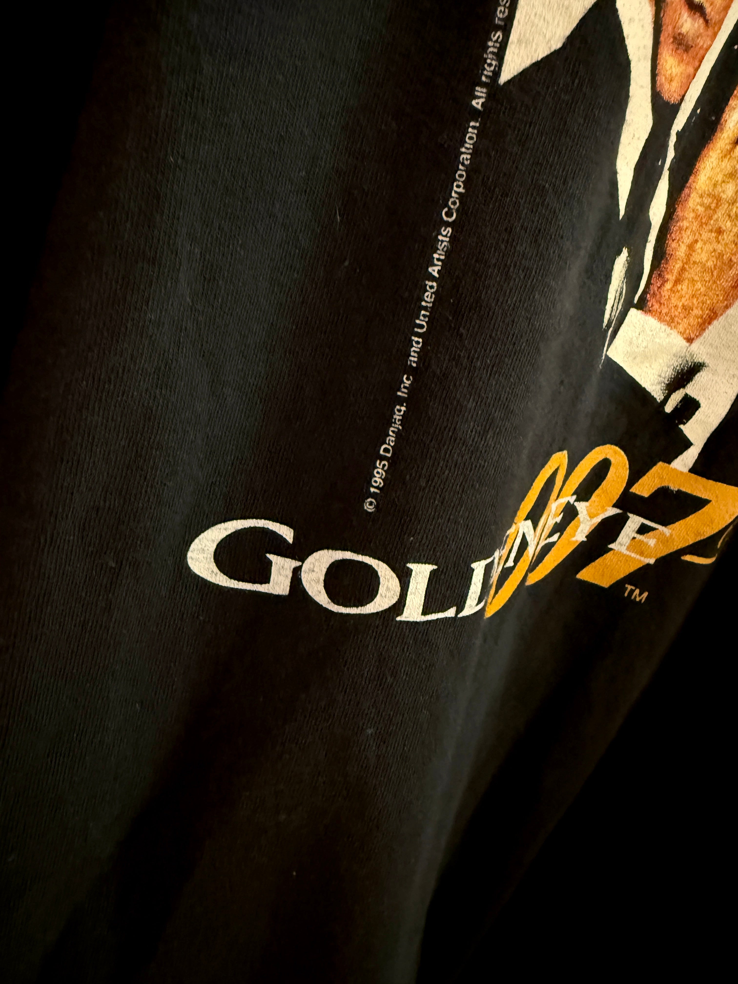 1995 James Bond 007 Goldeneye Movie Promo Tee Size XL