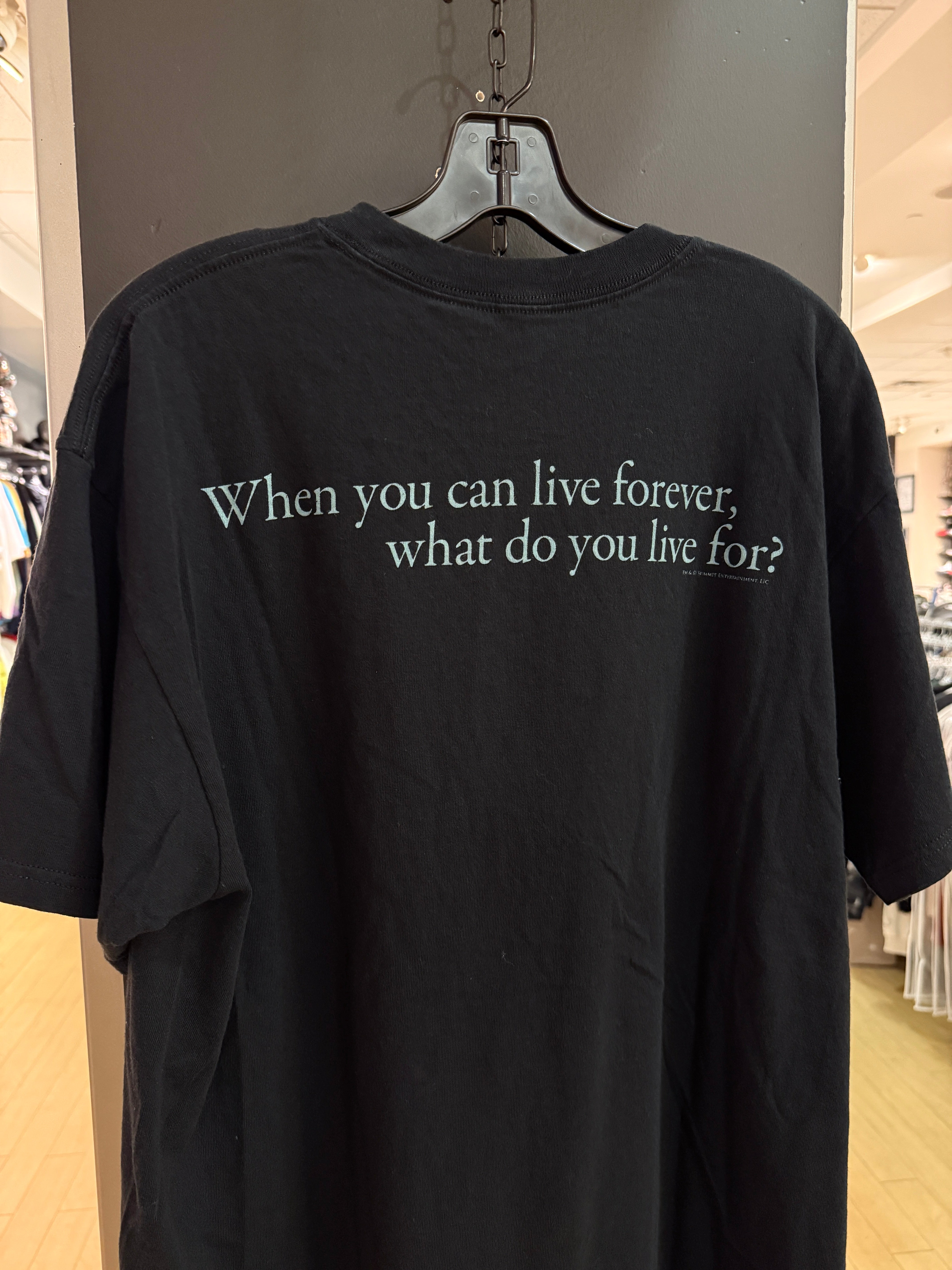 Y2K Twilight What Do You Live For Tee Size XL