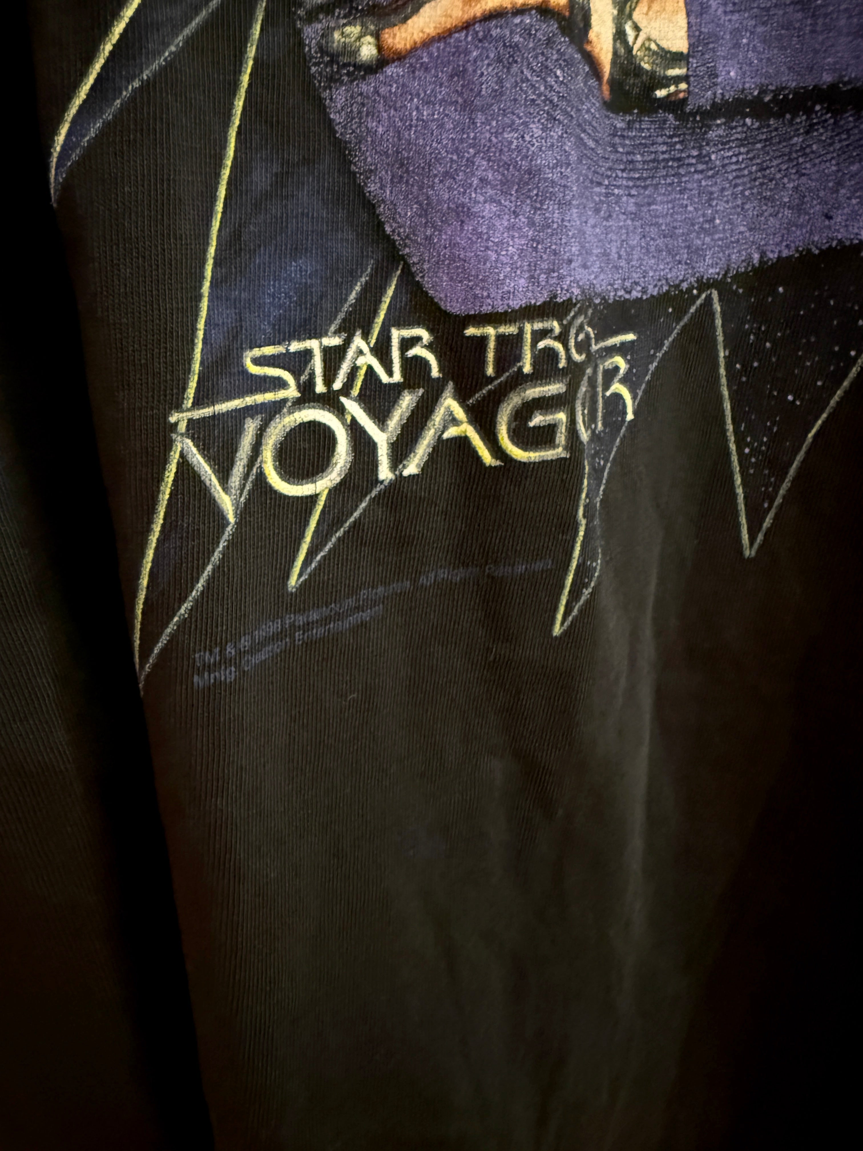 1998 Star Trek Voyager 7Seven of 9Nine Tee Size XL