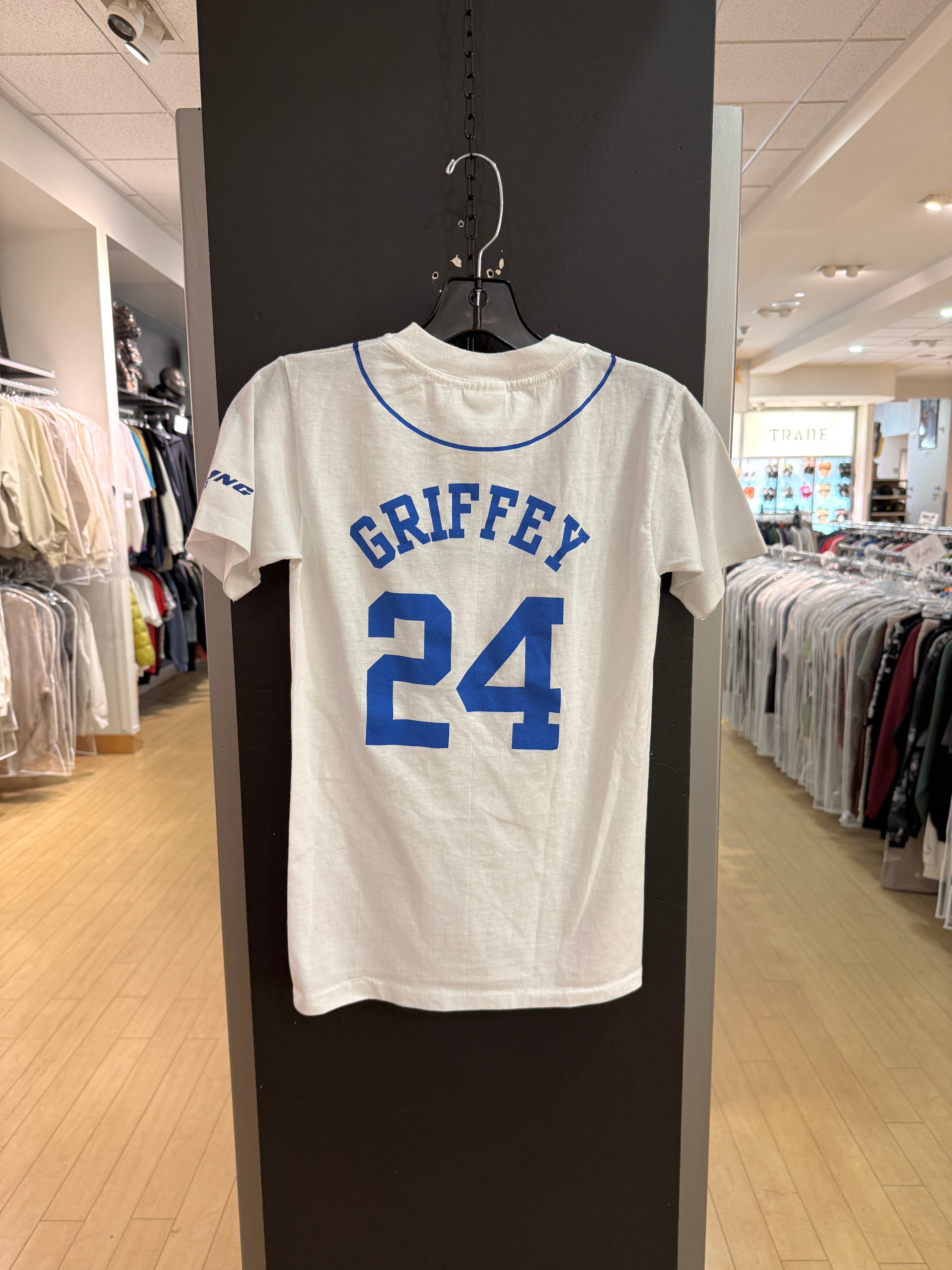 90s Ken Griffey Jr Mariners Boeing Jersey Shirt Size Small