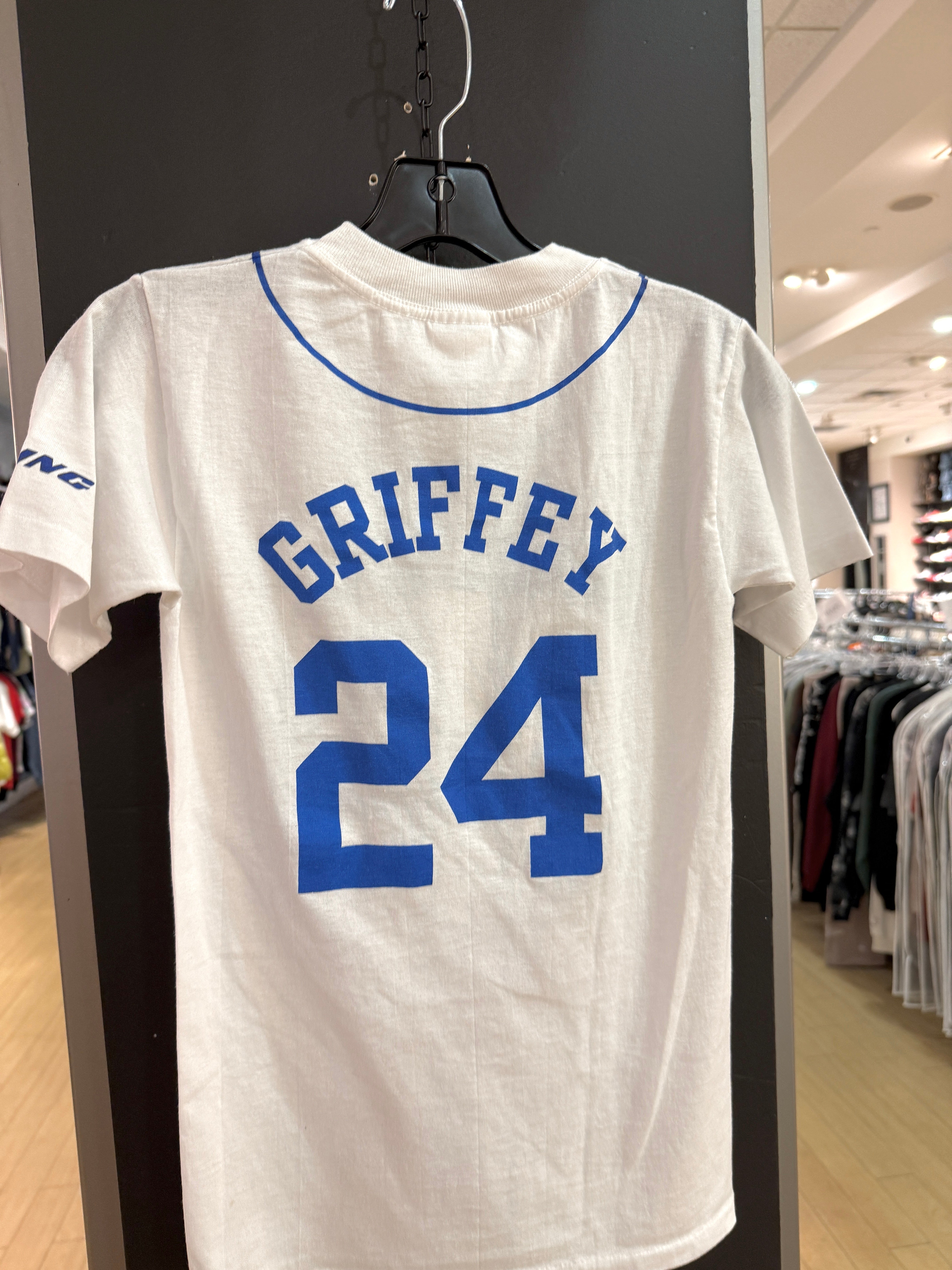 90s Ken Griffey Jr Mariners Boeing Jersey Shirt Size Small