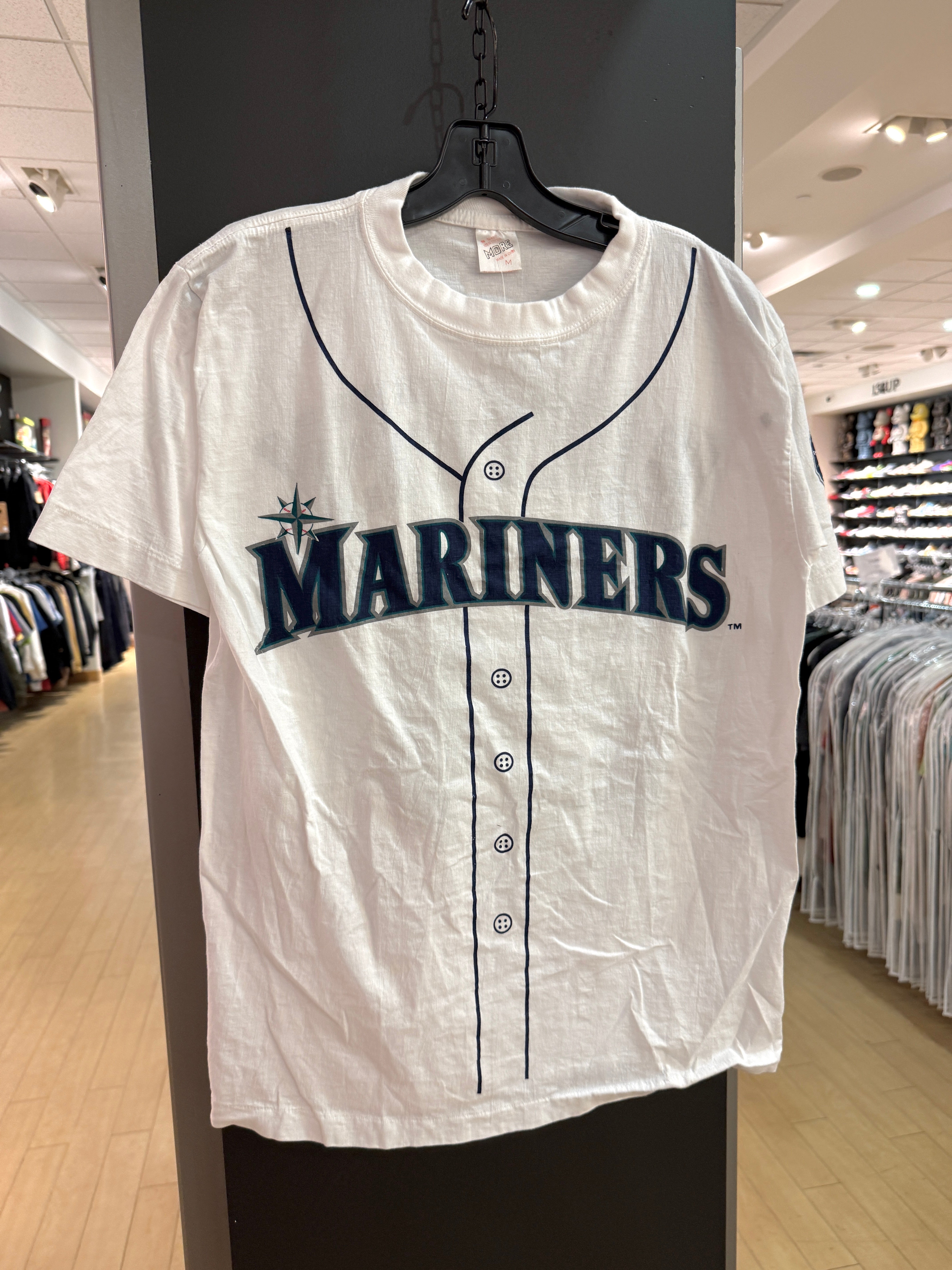 Ken Griffey Jr Mariners Boeing Jersey Shirt Size M
