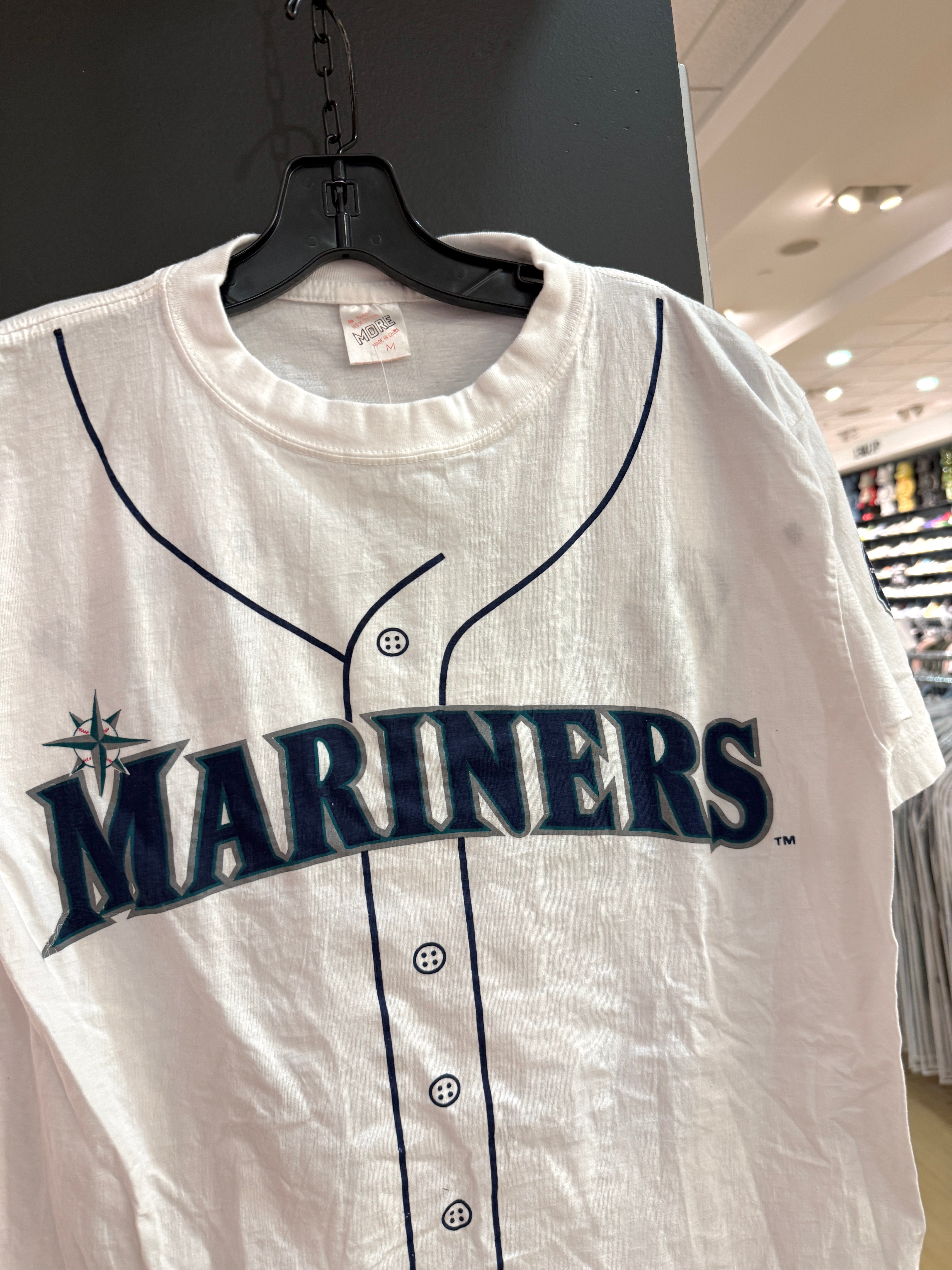 Ken Griffey Jr Mariners Boeing Jersey Shirt Size M