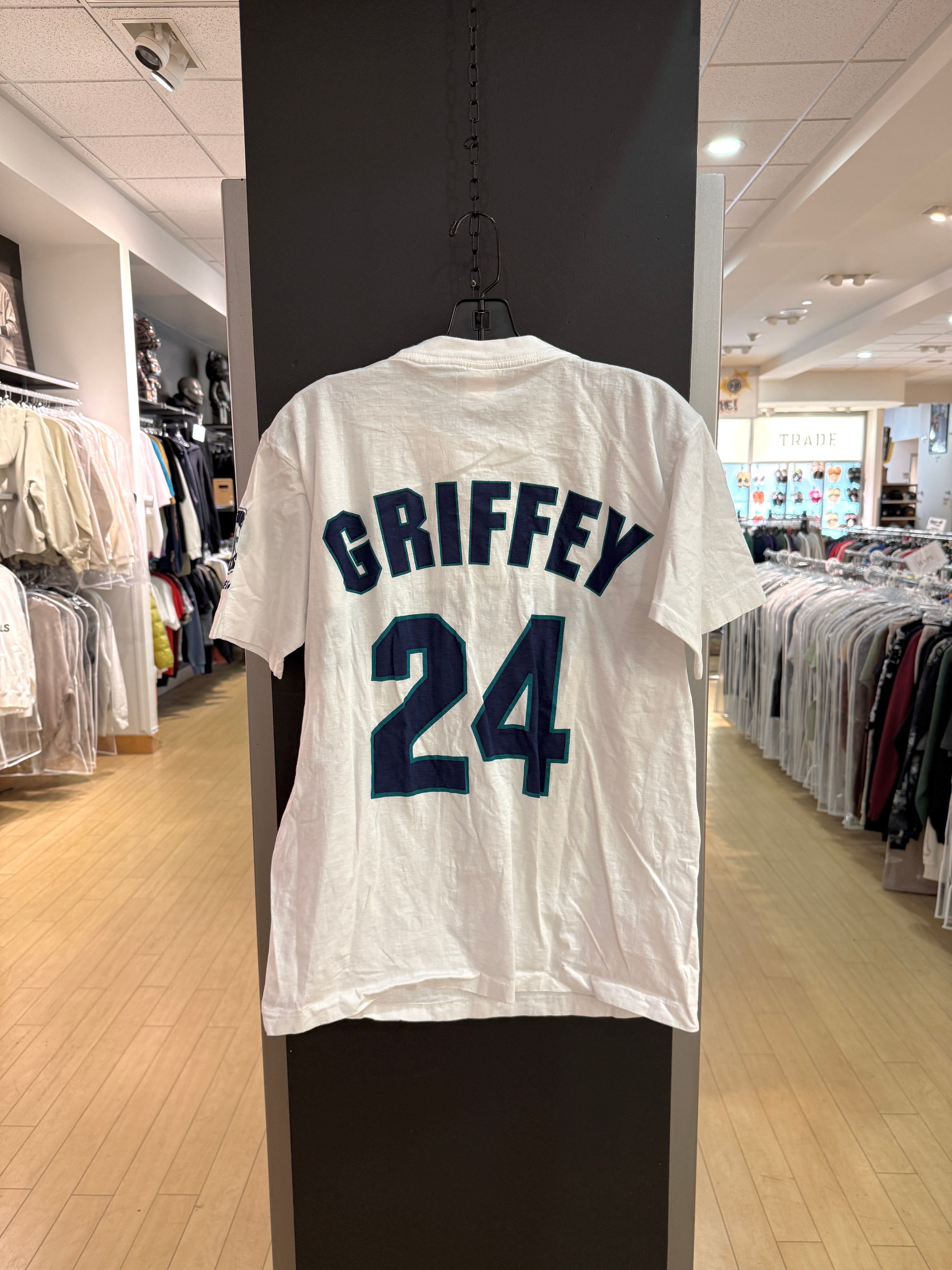 Ken Griffey Jr Mariners Boeing Jersey Shirt Size M