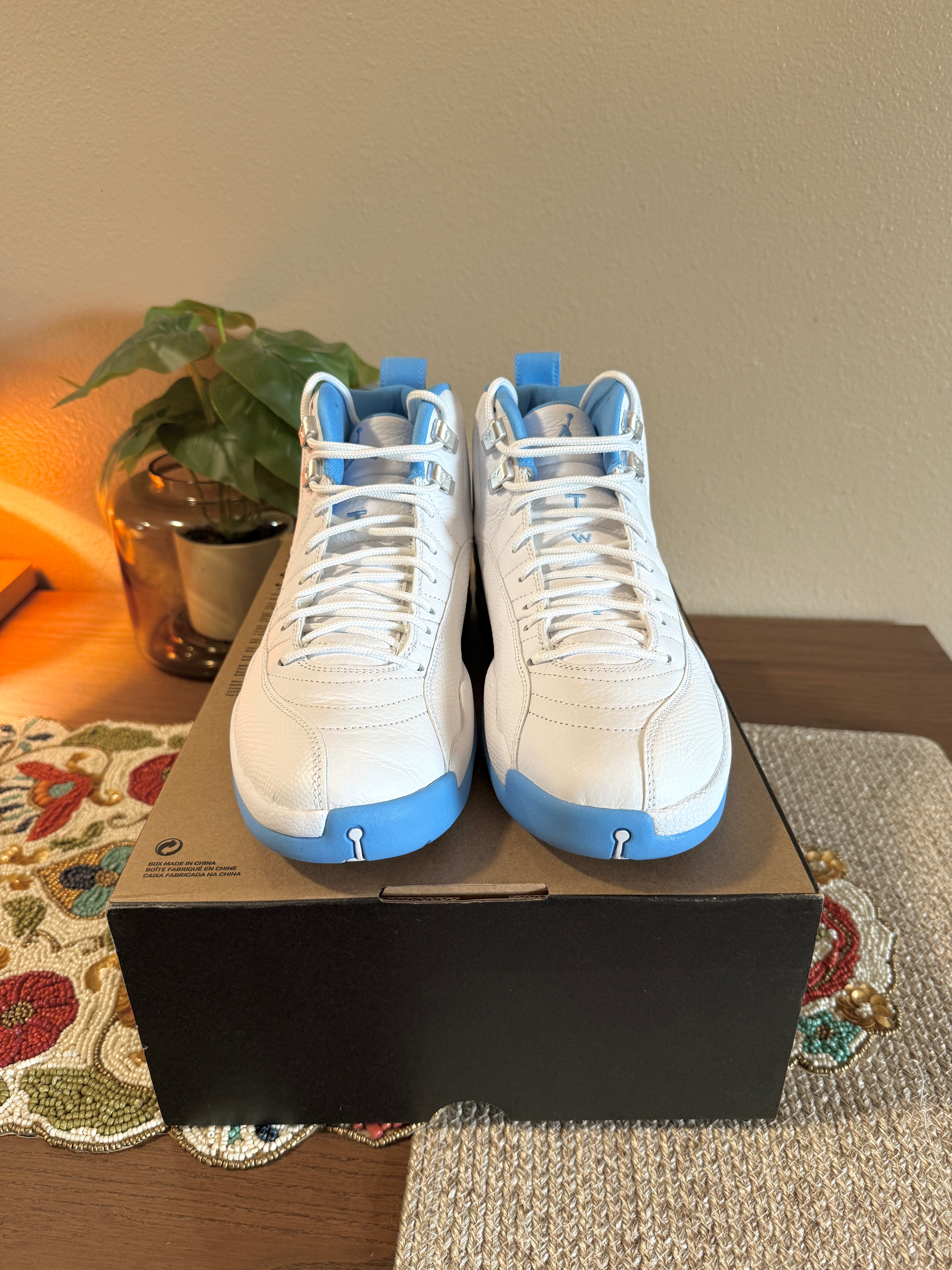 Jordan 12 Retro Melo (2025) Size 9 MISSING LID