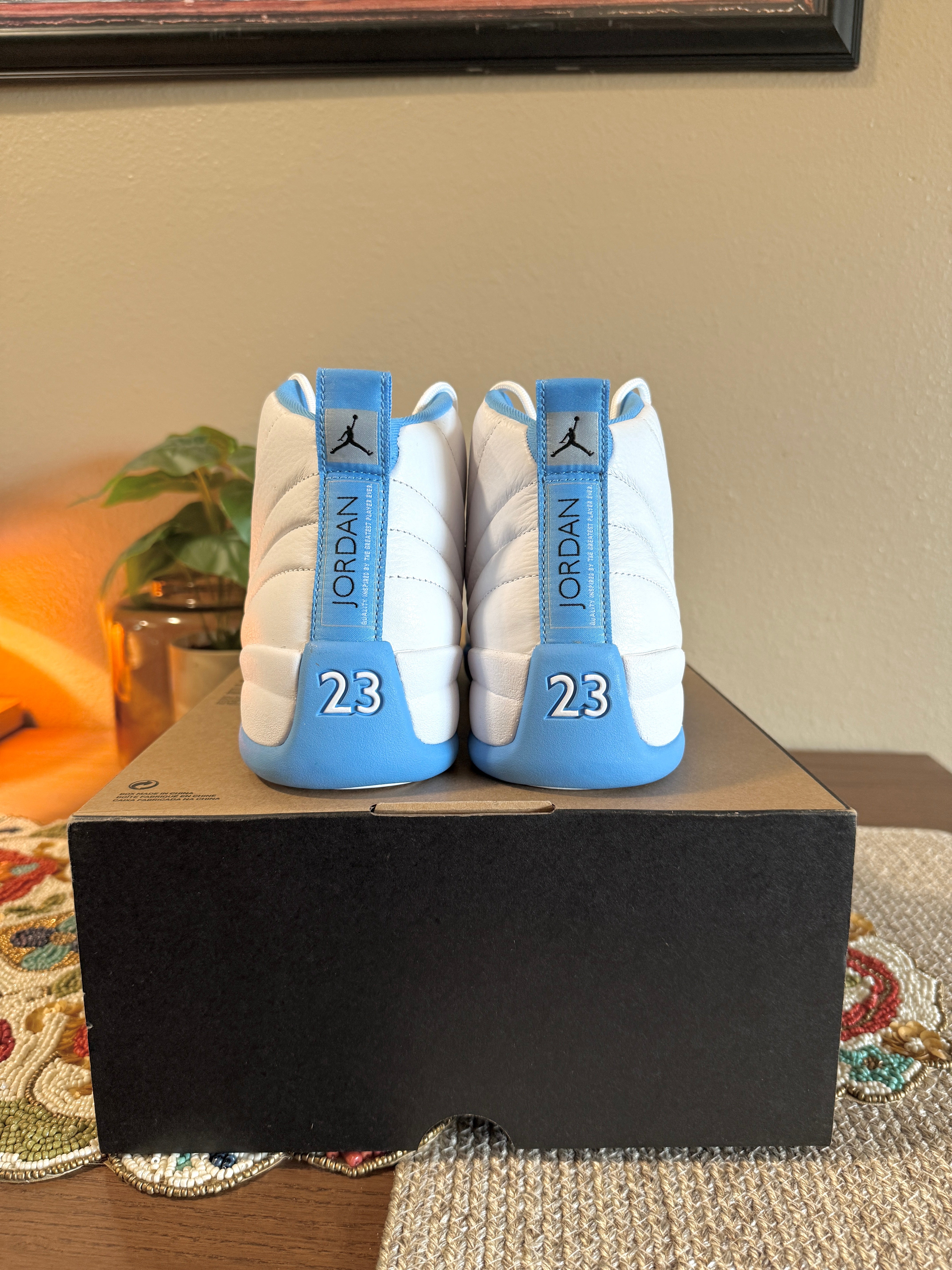 Jordan 12 Retro Melo (2025) Size 9 MISSING LID