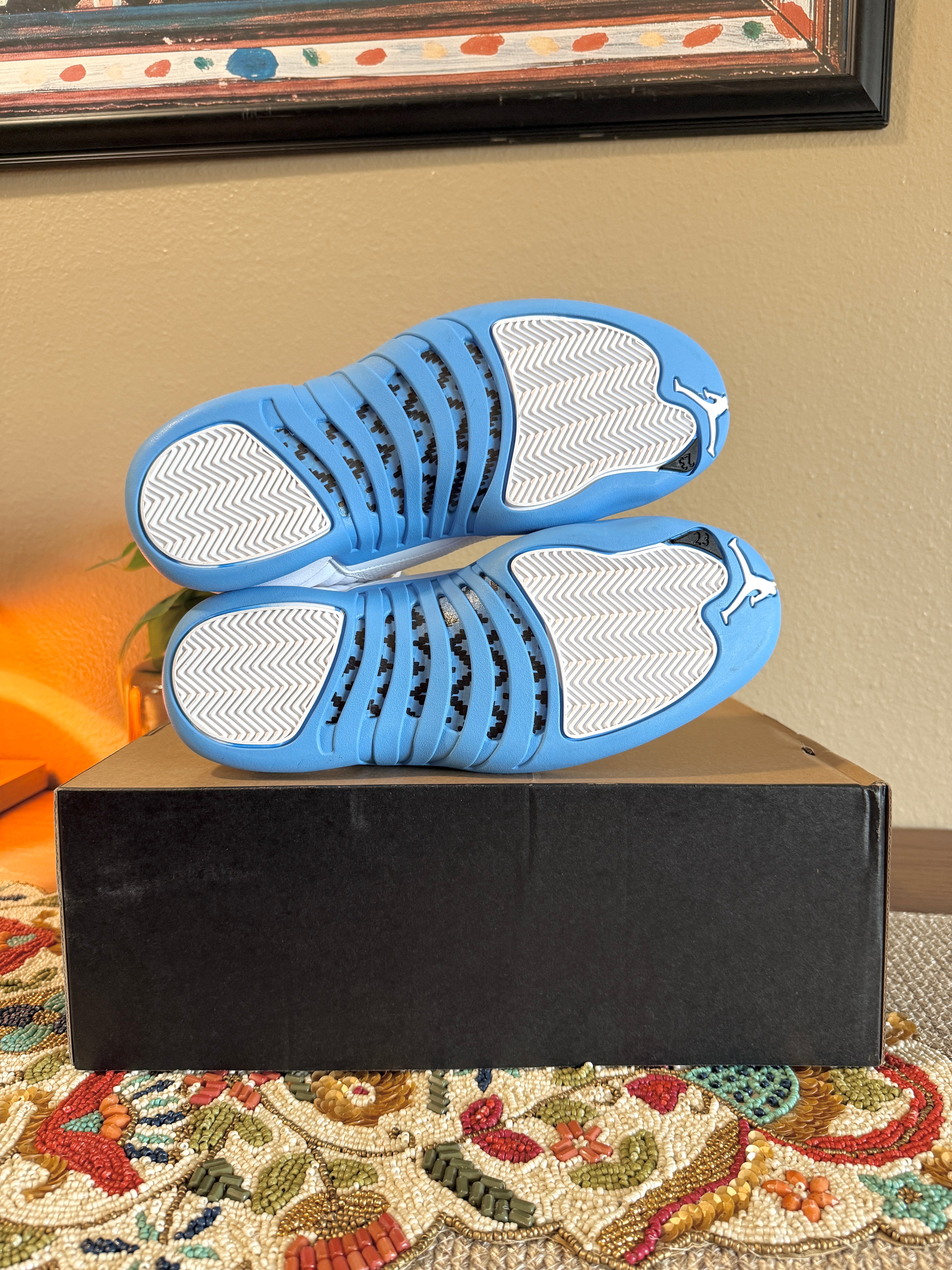 Jordan 12 Retro Melo (2025) Size 9 MISSING LID