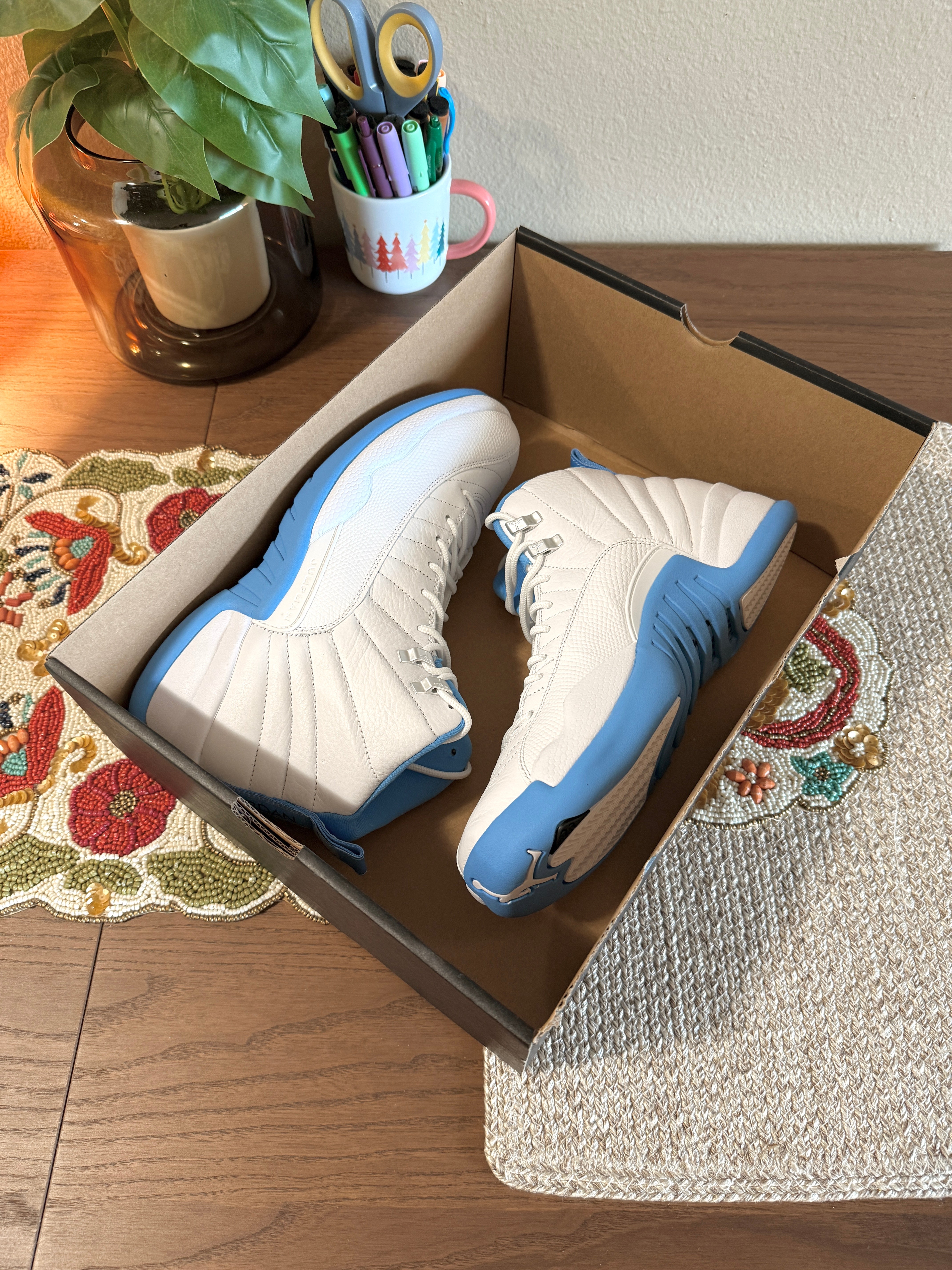 Jordan 12 Retro Melo (2025) Size 9 MISSING LID