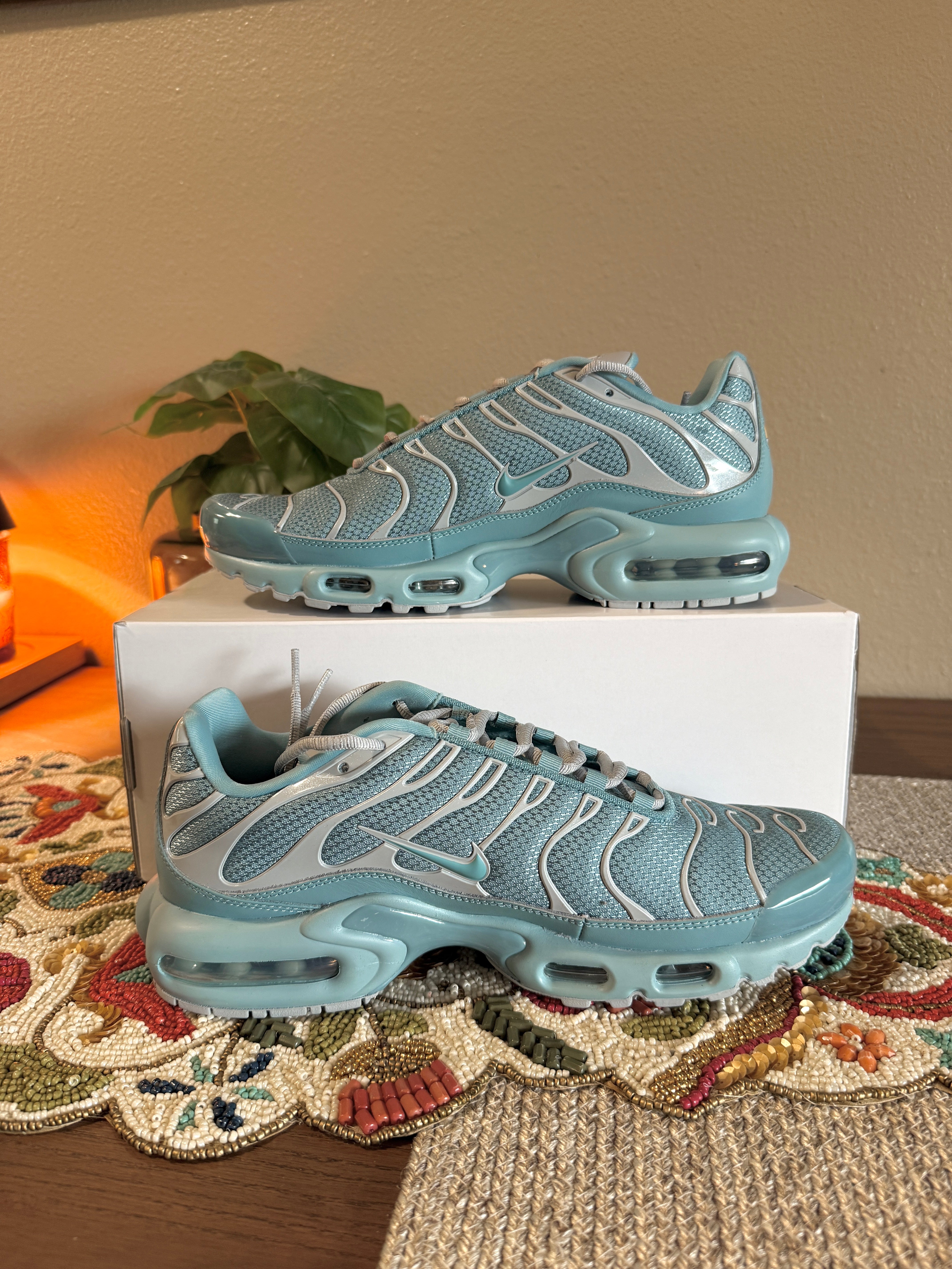 Nike ID By You Air Max Plus Igloo Size 9.5 Men's MISSING LID