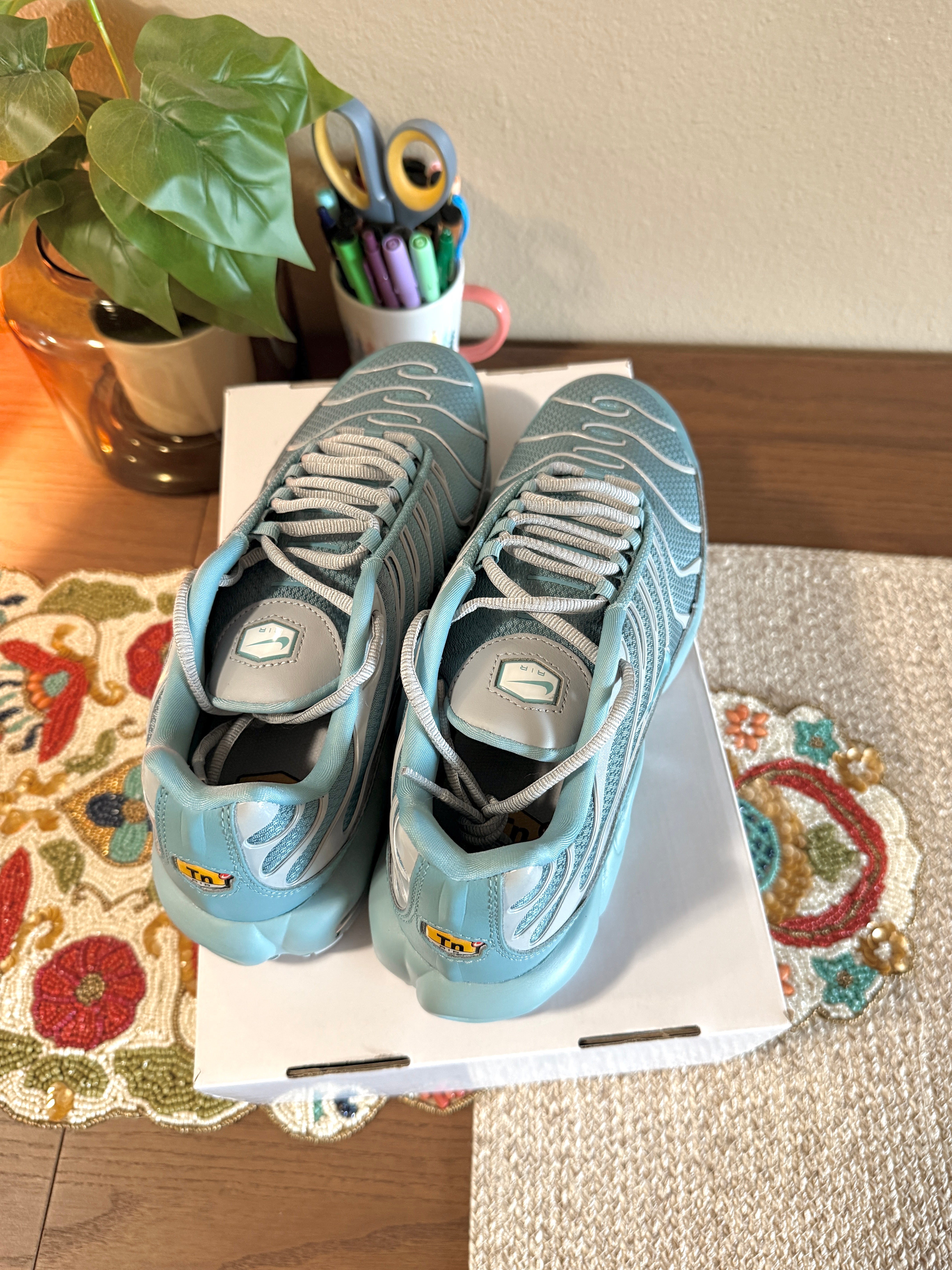 Nike ID By You Air Max Plus Igloo Size 9.5 Men's MISSING LID
