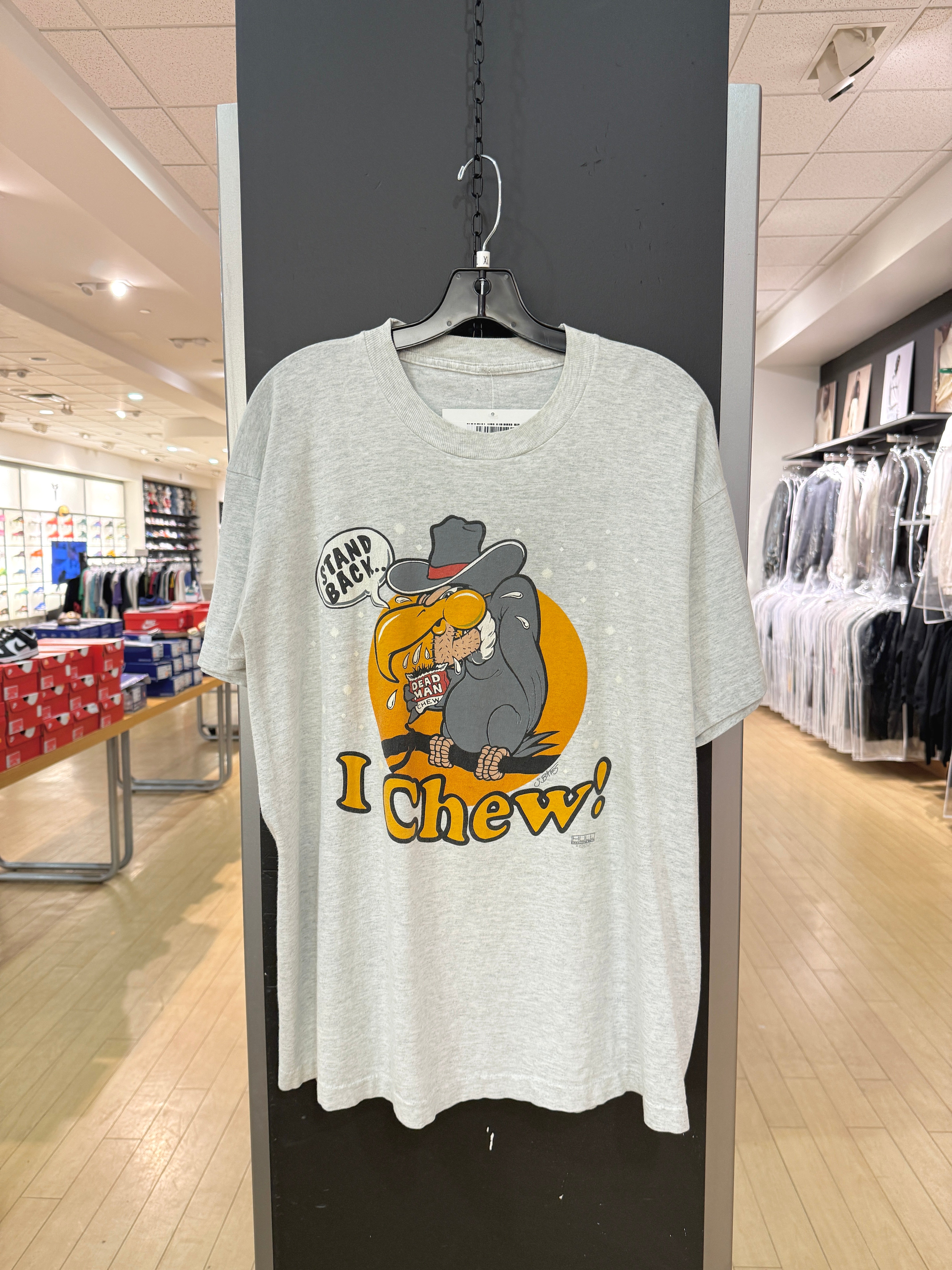 1992 Red Man Chew Stand Back Tee Sz XL