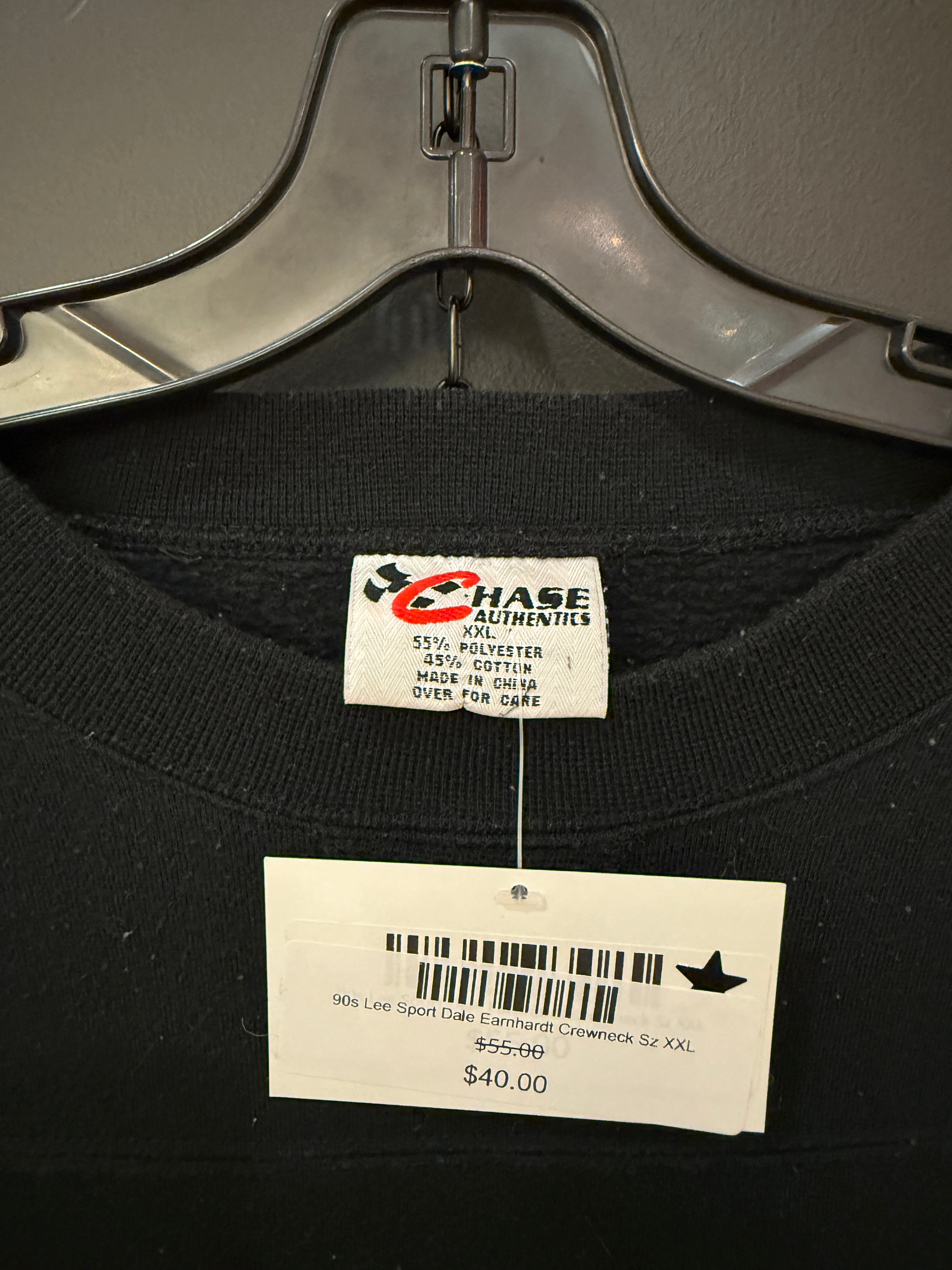 90s Lee Sport Dale Earnhardt Crewneck Sz XXL