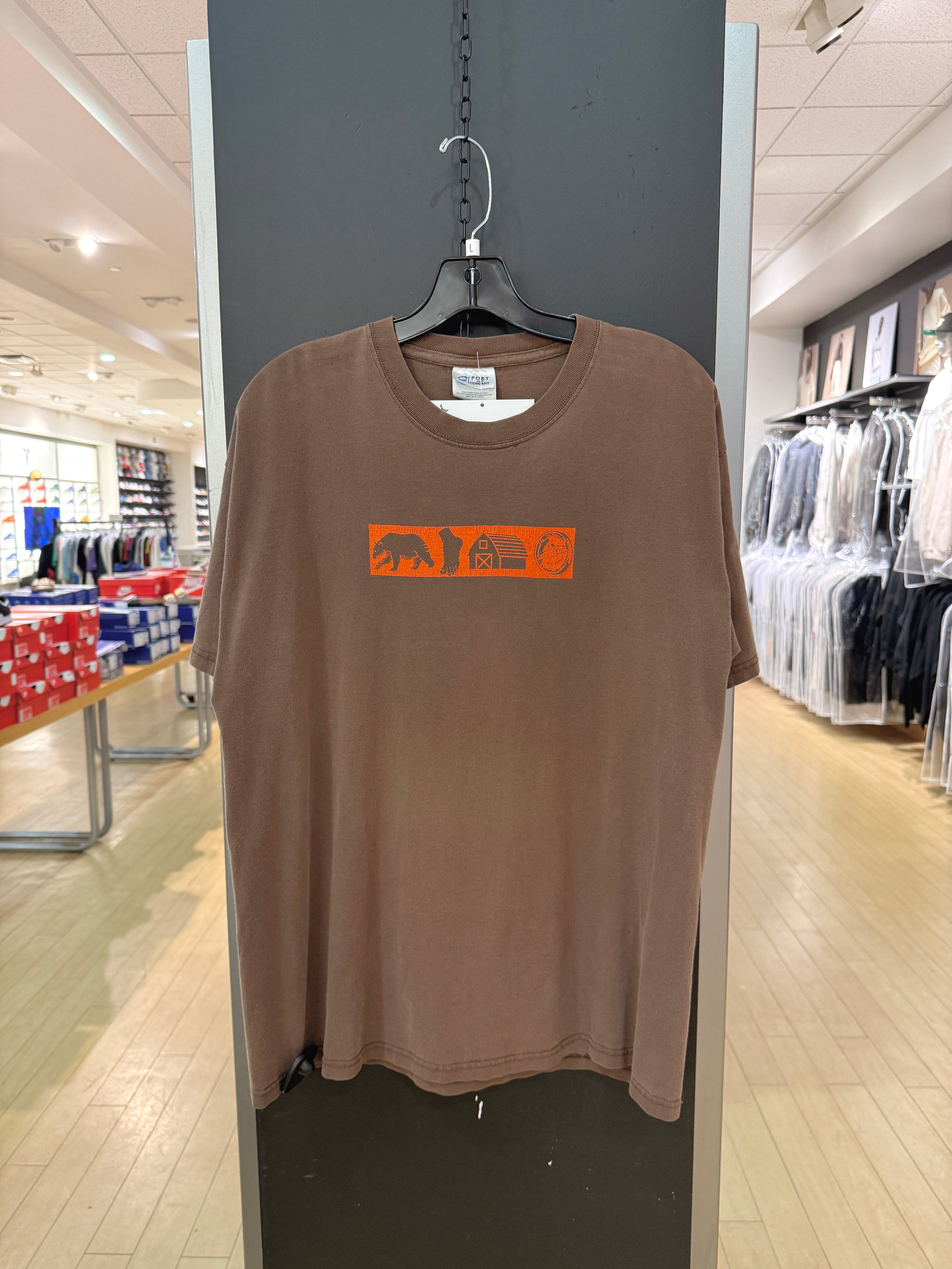 Y2K Barefoot Barnacle Seattle Metal Band Tee Sz L