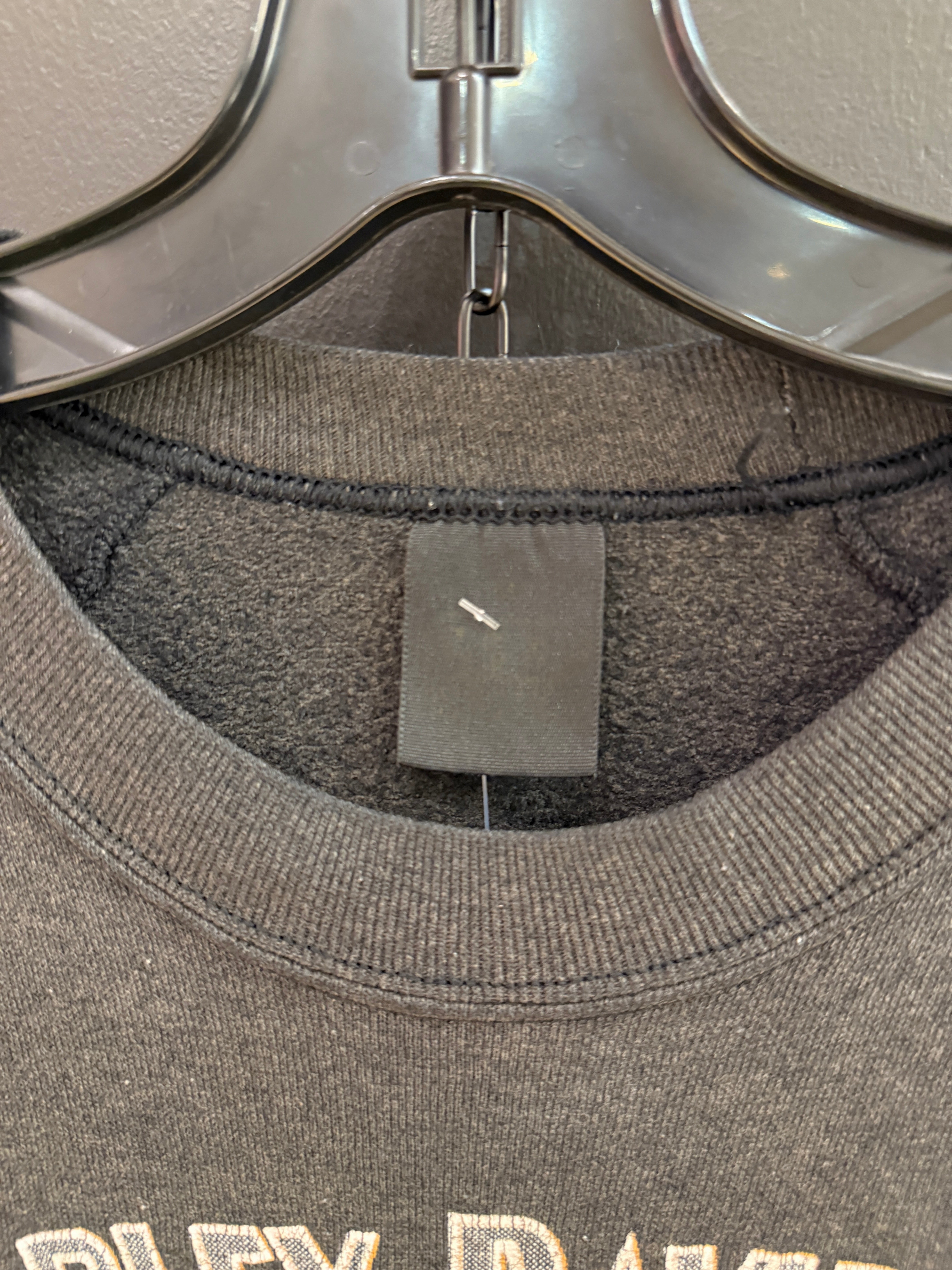 1991 Harley Davidson Tacoma Santa 3D Emblem Crewneck Sz M