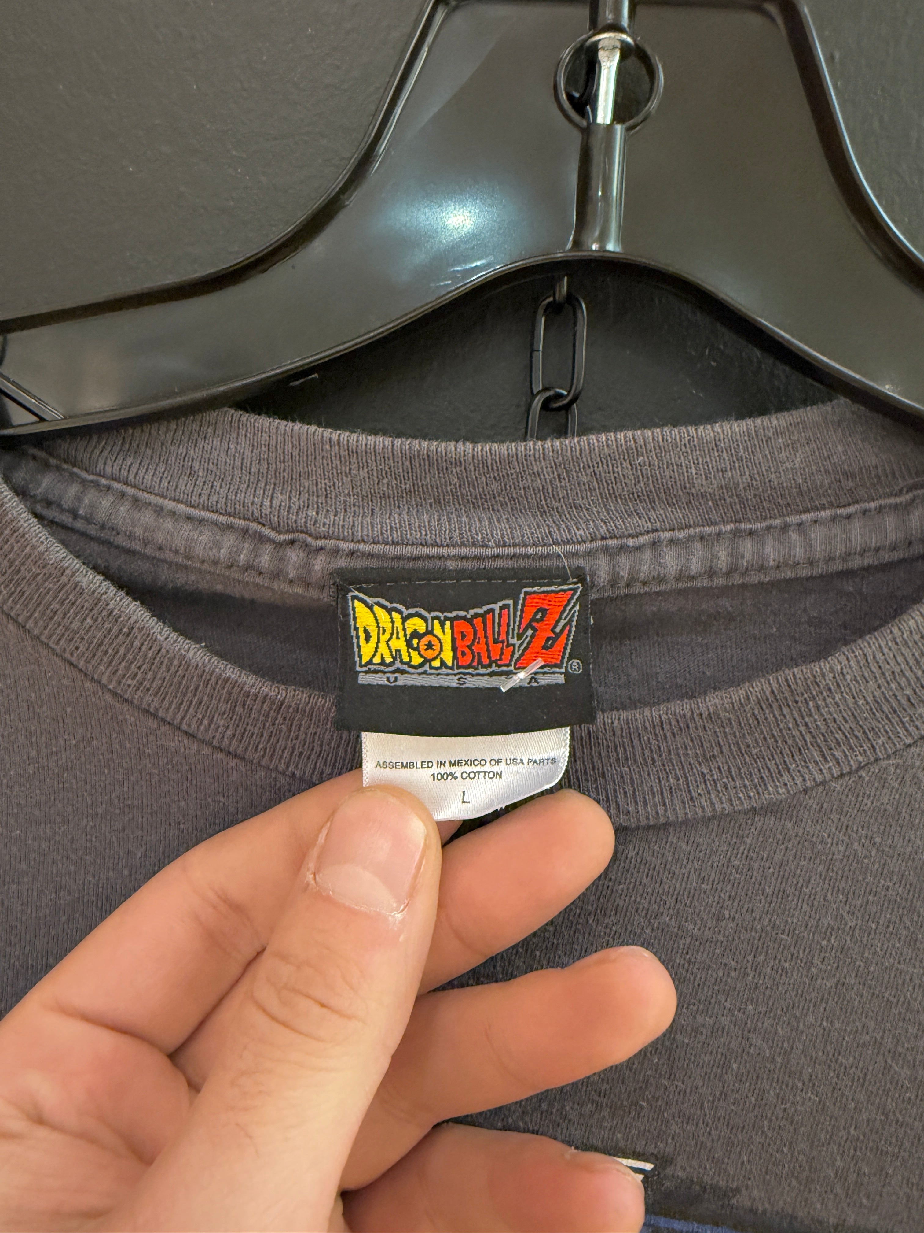 2002 Dragon Ball Z Trunks Long Sleeve Tee Sz Youth L