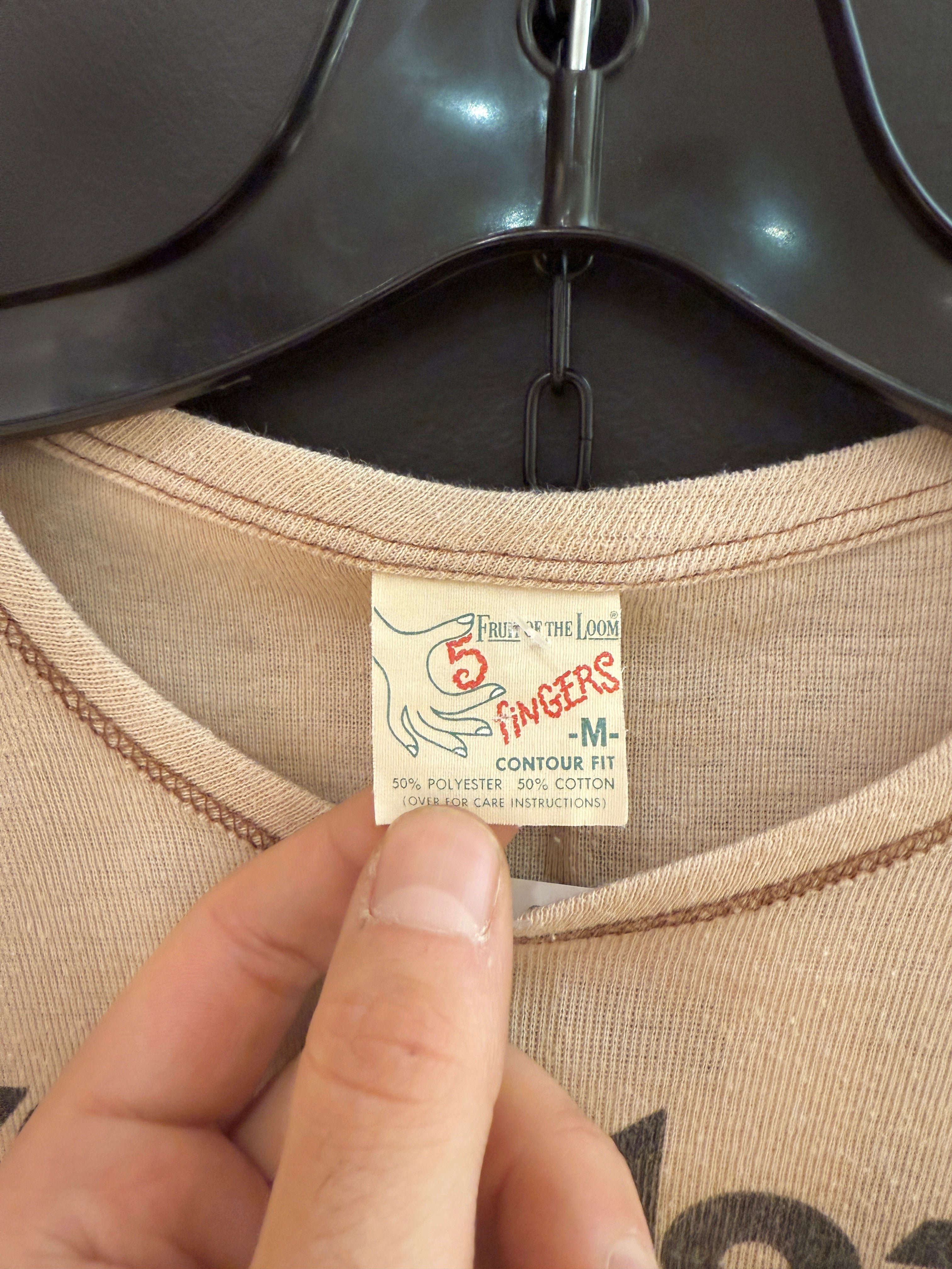 1976-77 Trailblazers Red Hot and Rollin Tee Sz M