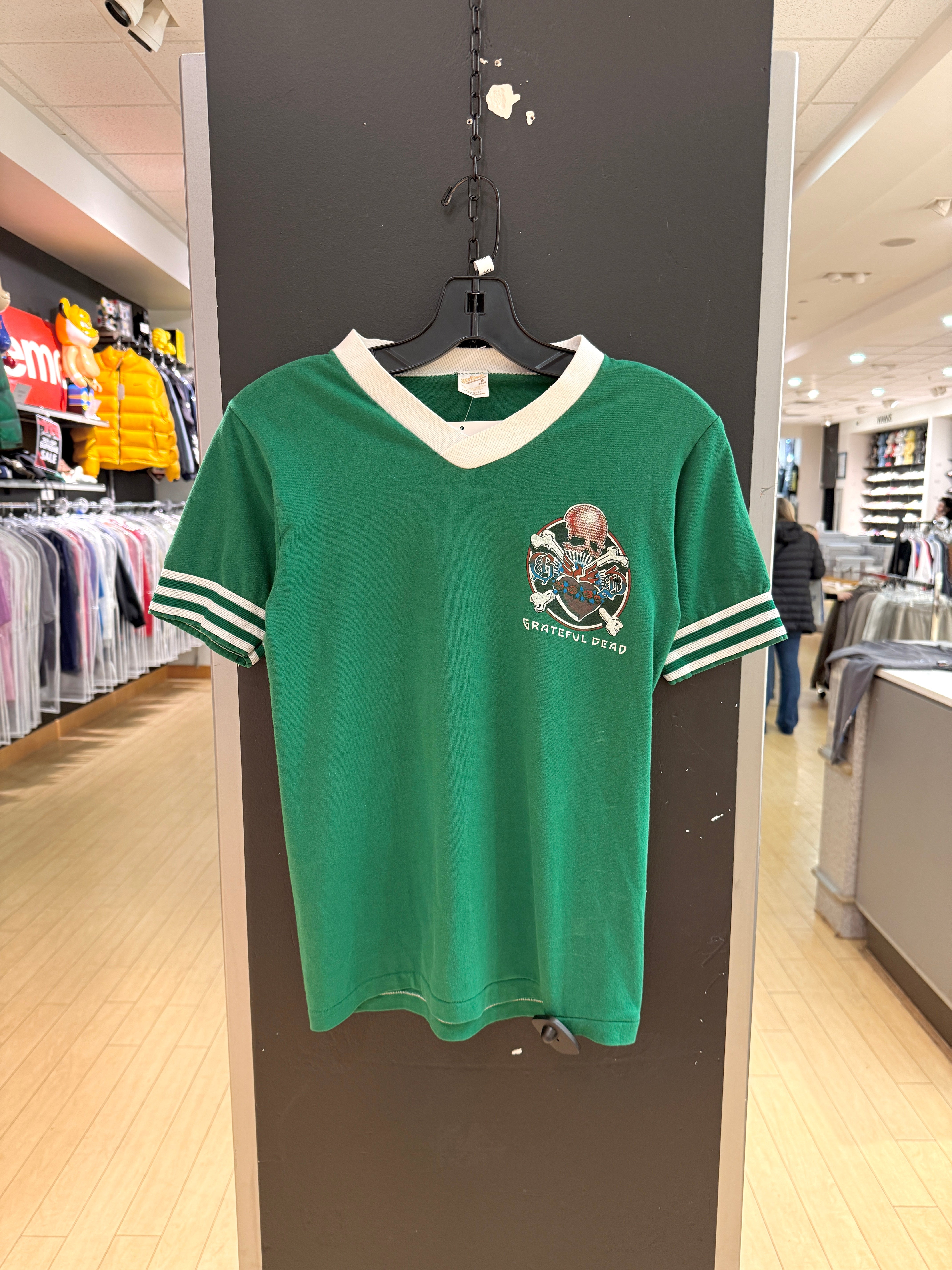 80s Grateful Dead Green Bertha Tee Sz Small