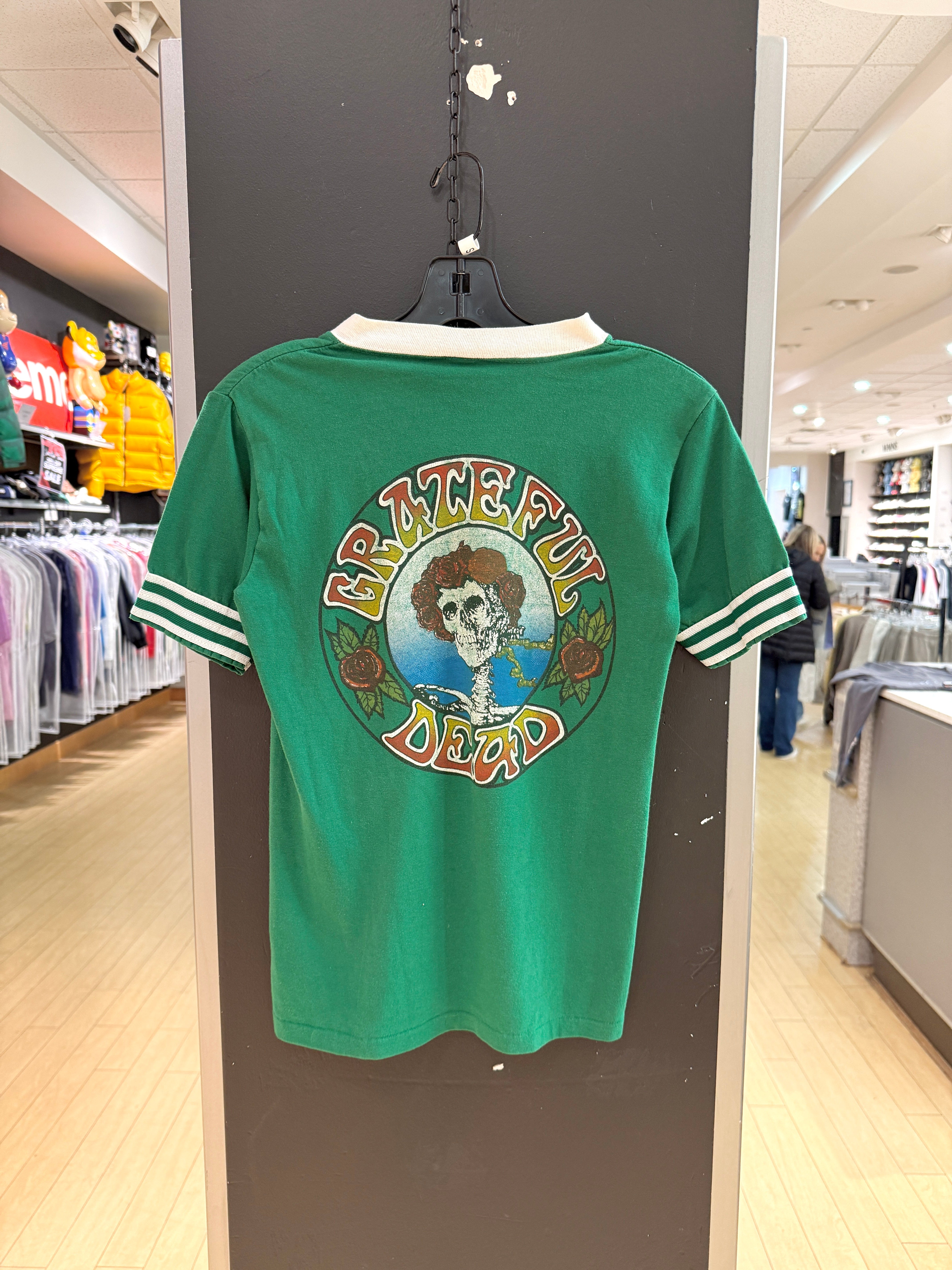 80s Grateful Dead Green Bertha Tee Sz Small