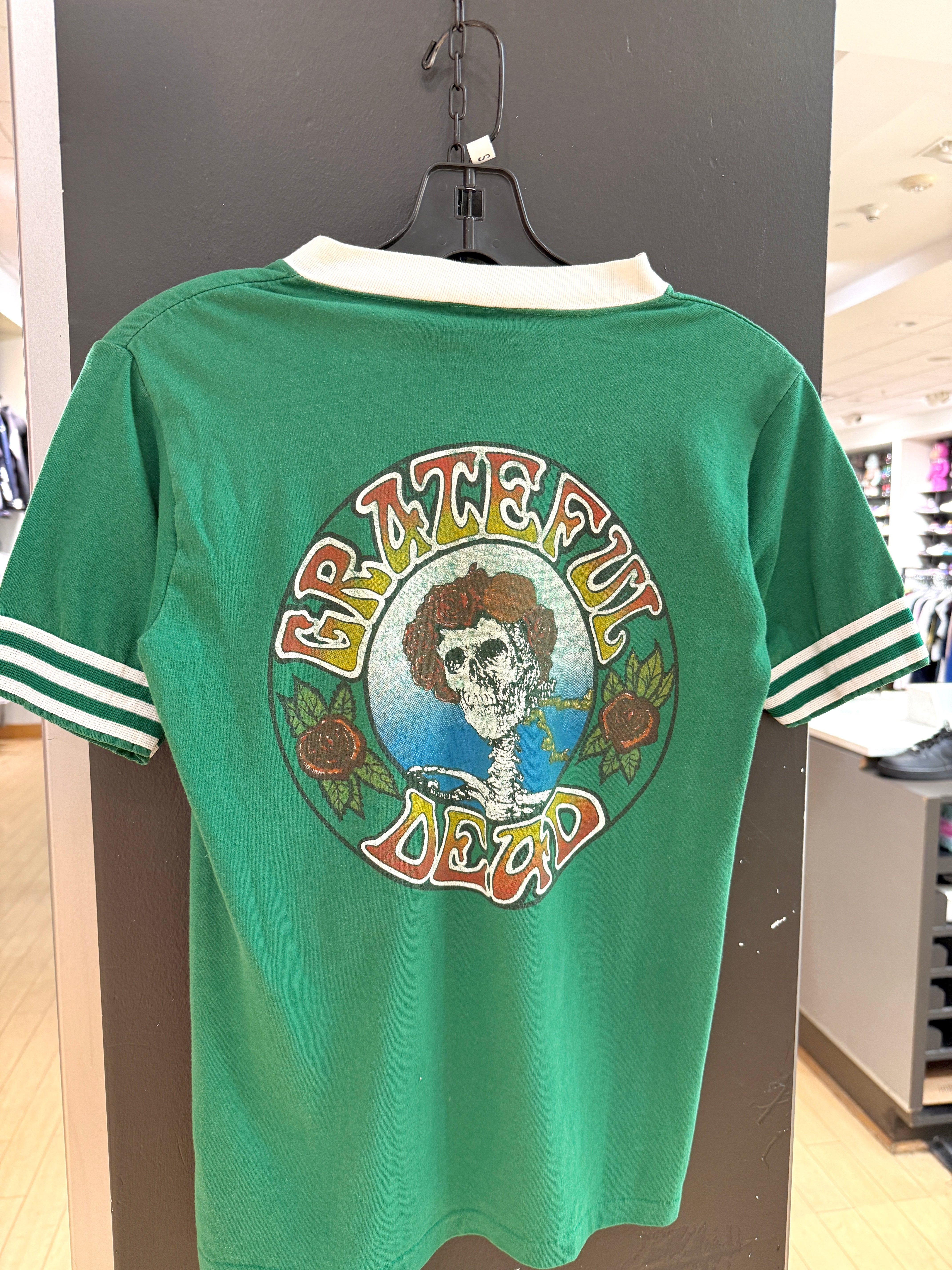 80s Grateful Dead Green Bertha Tee Sz Small