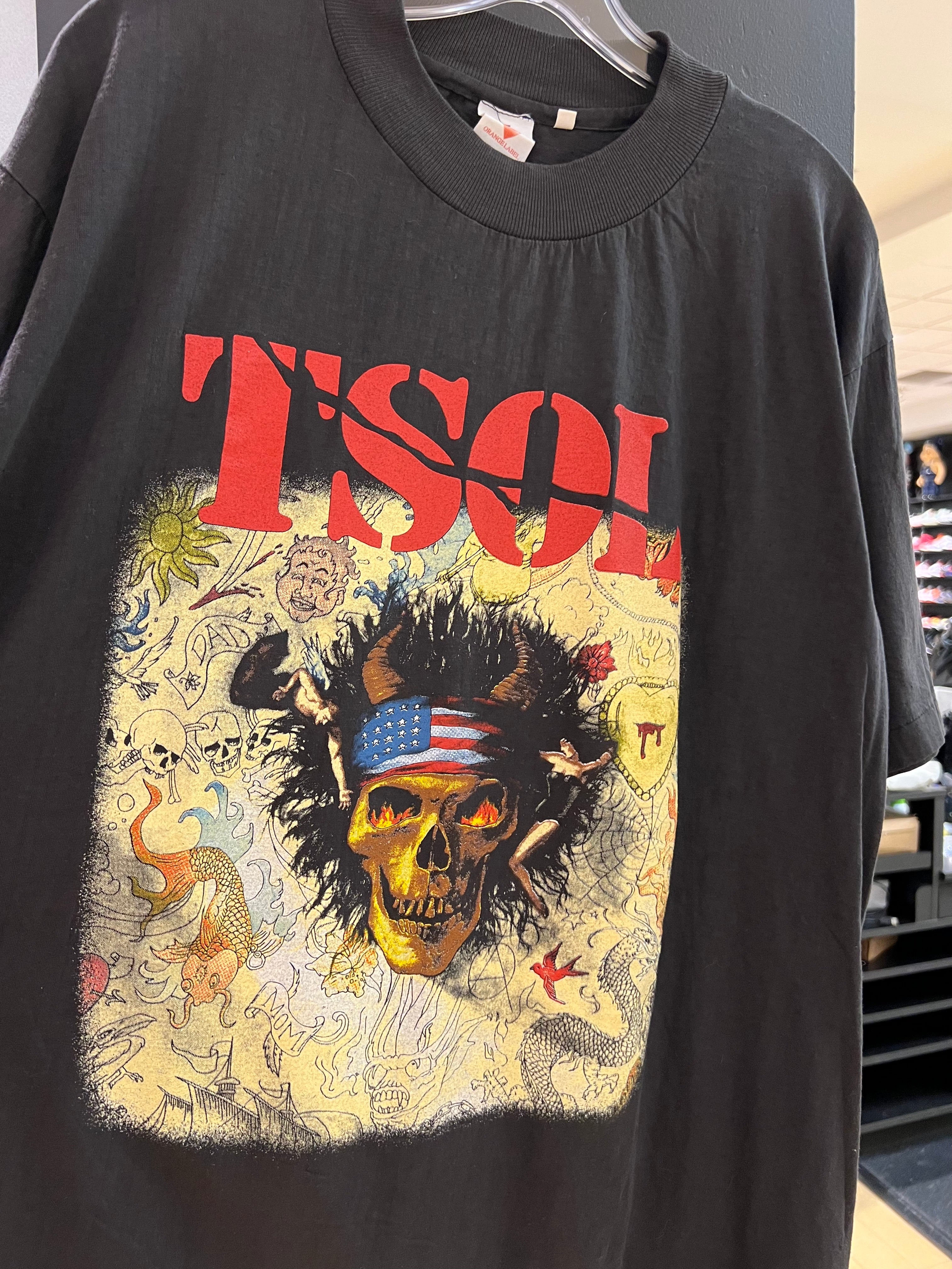 1990 TSOL Strange Love Tour Tee XL