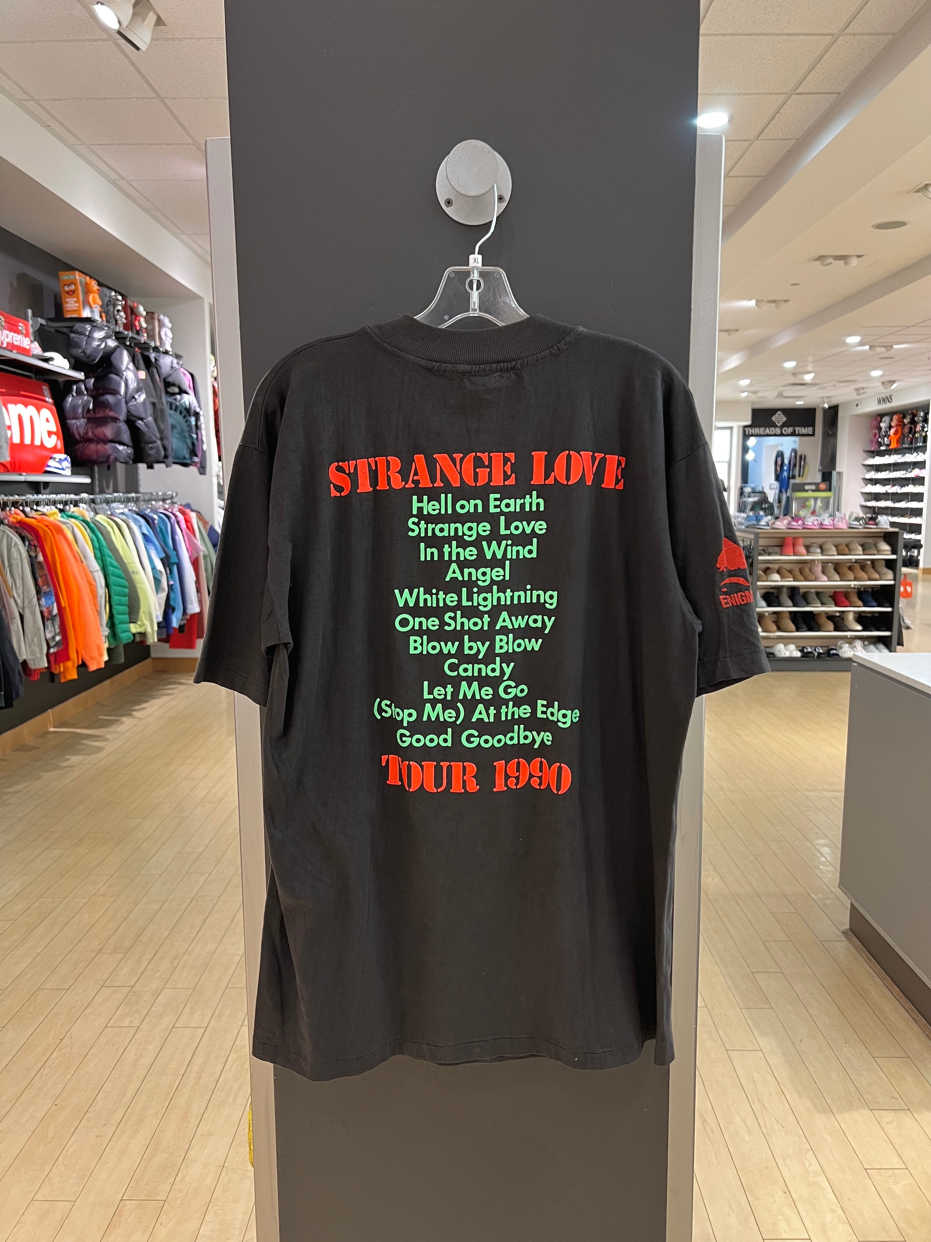 1990 TSOL Strange Love Tour Tee XL