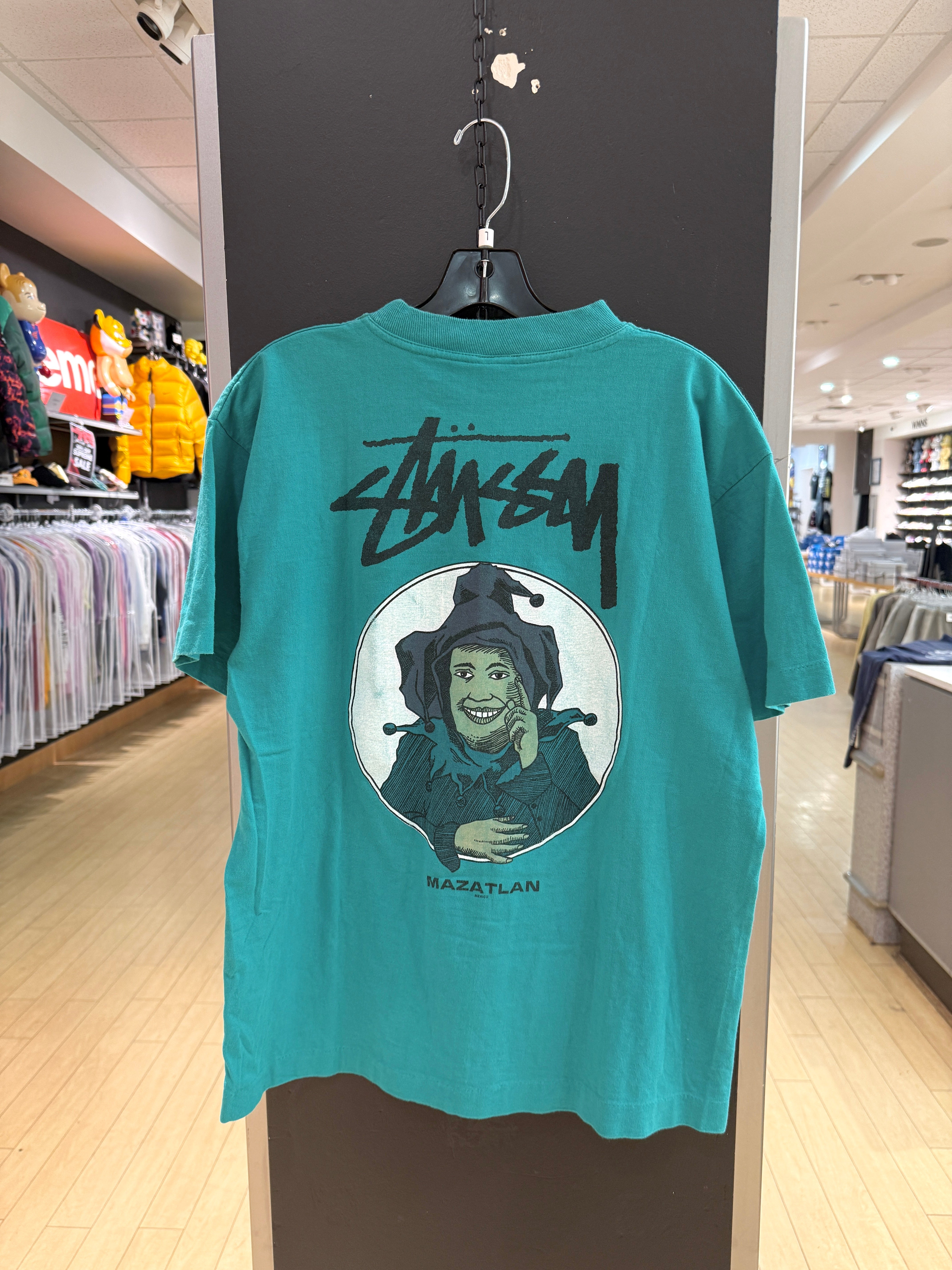 90s Stussy Bootleg Mazatlan Mexico Joker Tee Sz L