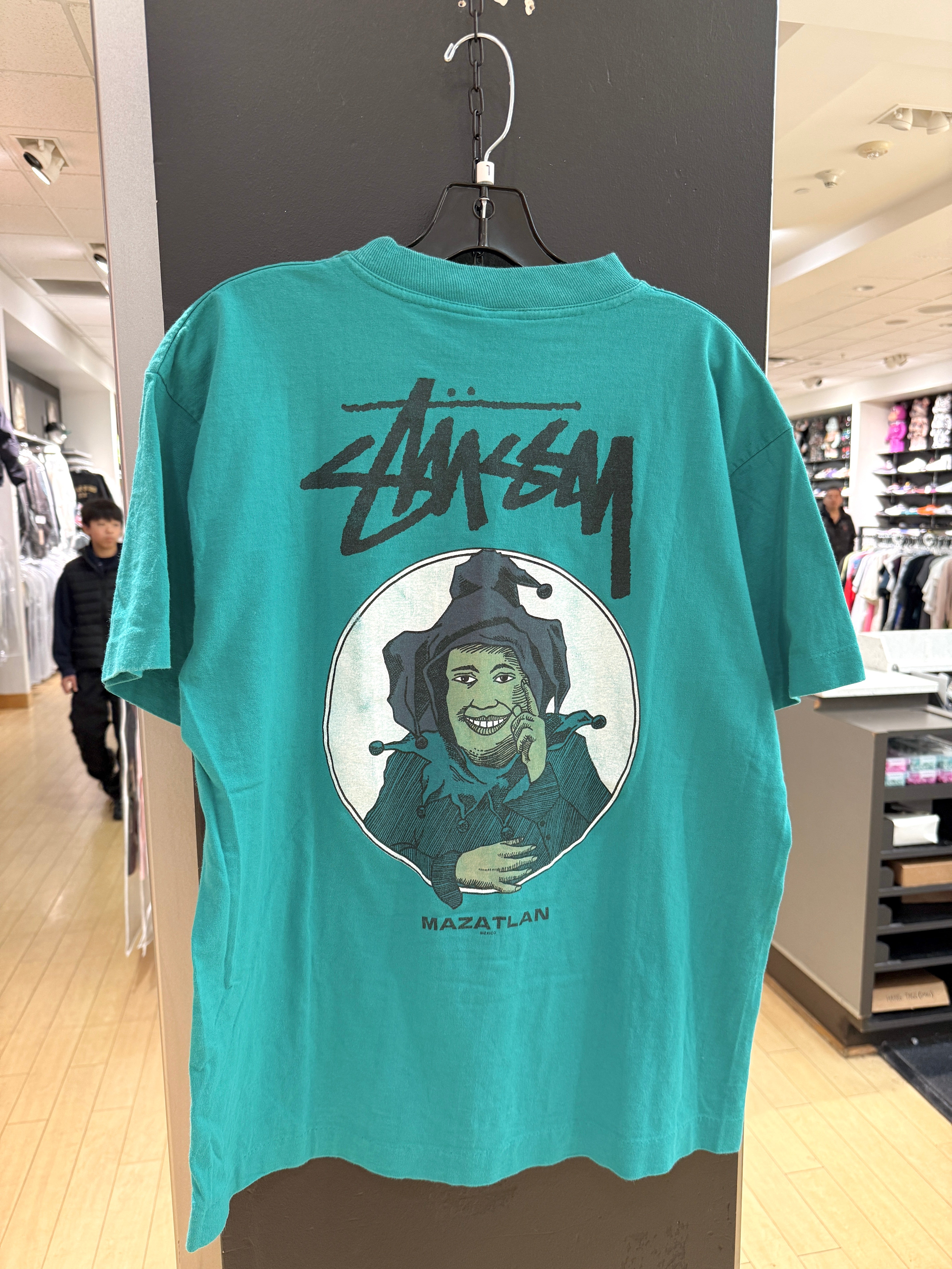 90s Stussy Bootleg Mazatlan Mexico Joker Tee Sz L