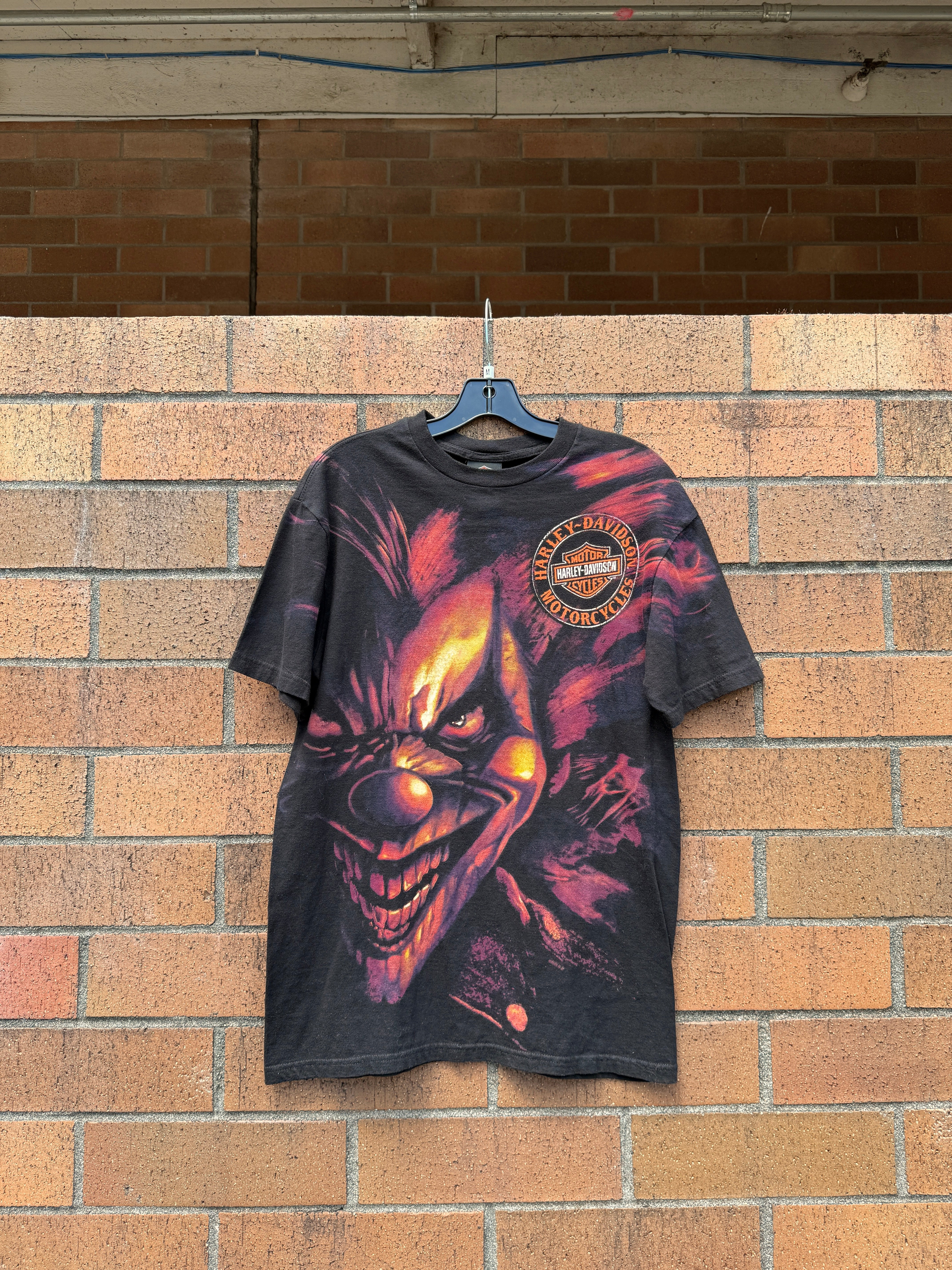 2014 Harley Davidson Mile High Clown Tee Size M