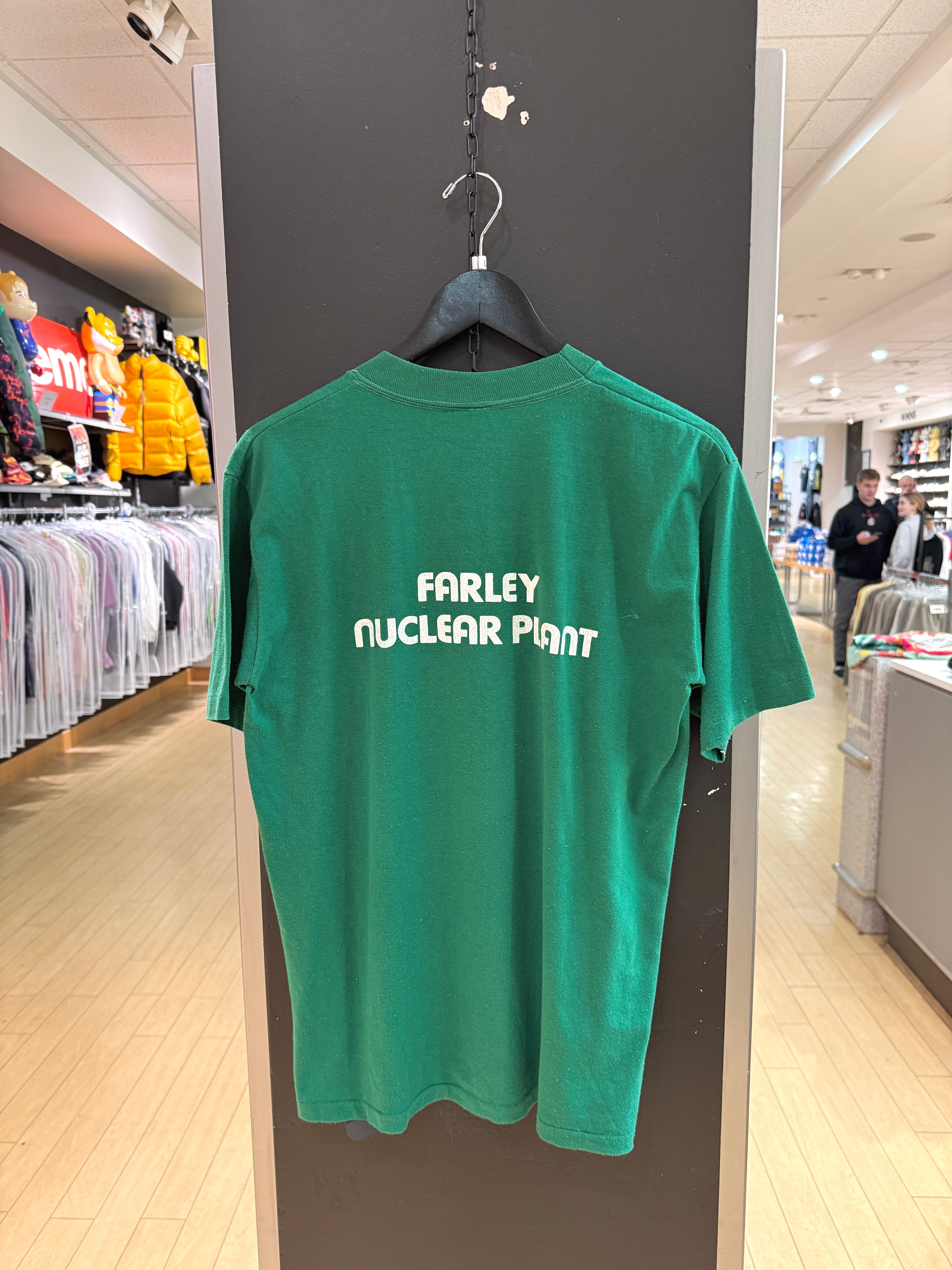 70s Little Nukie Farley Nuclear Plant Tee Sz L